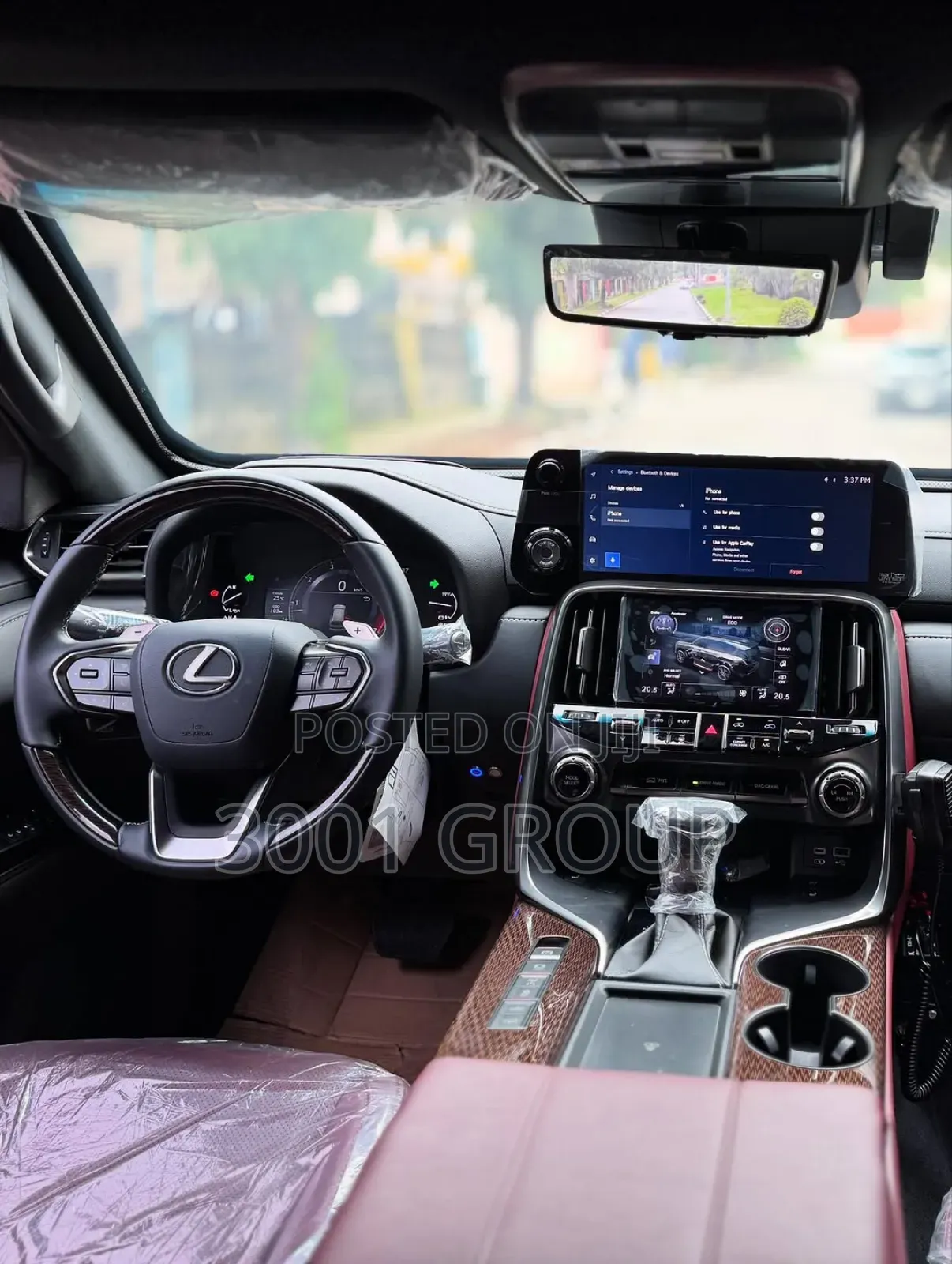 New Lexus LX 2025 Black