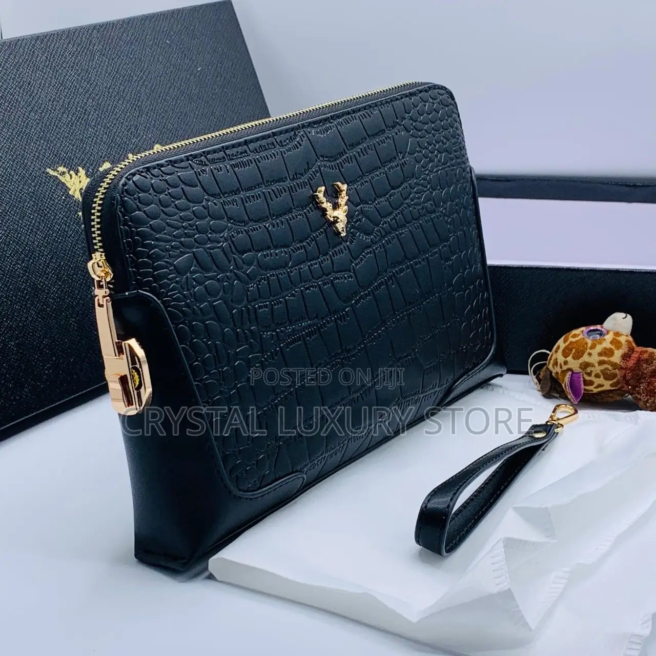 Giorgio Armani Quality Luxury Men Genuine Leather Purse