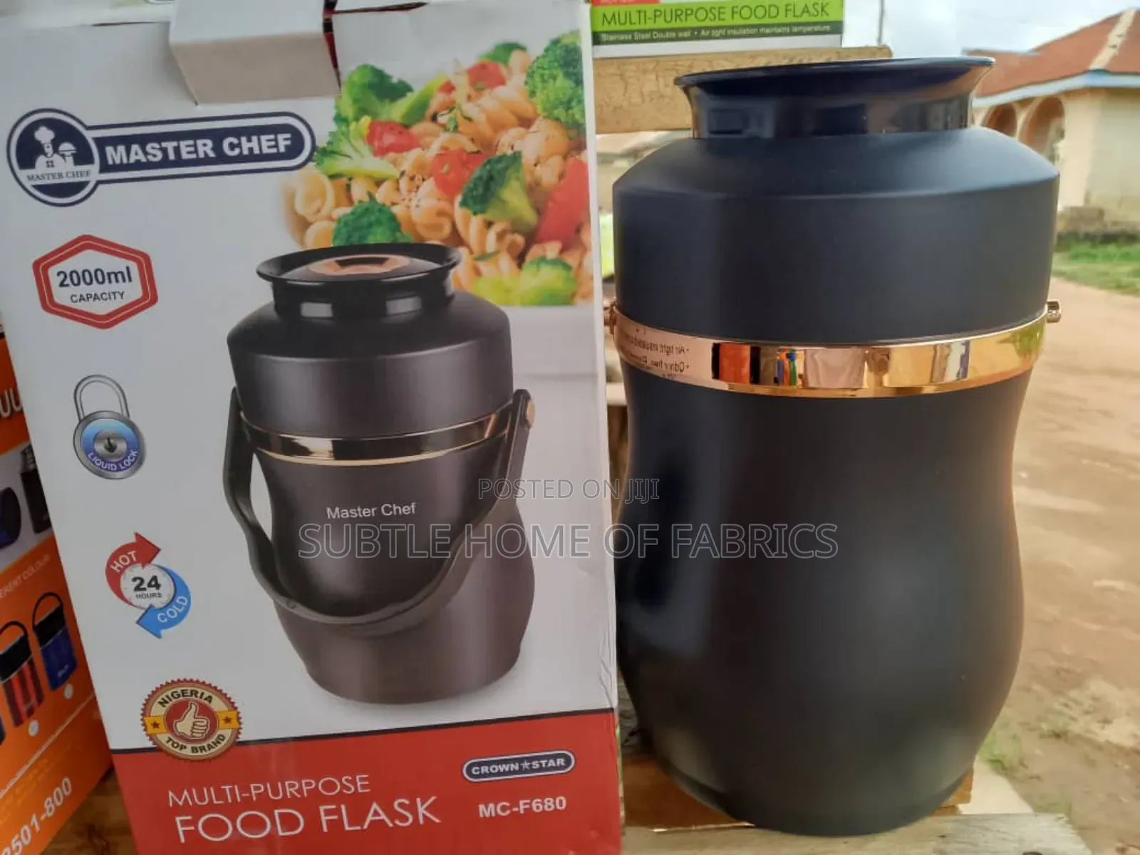 Big Capacity Multi-Purpose Food Flask for Travel, Work School