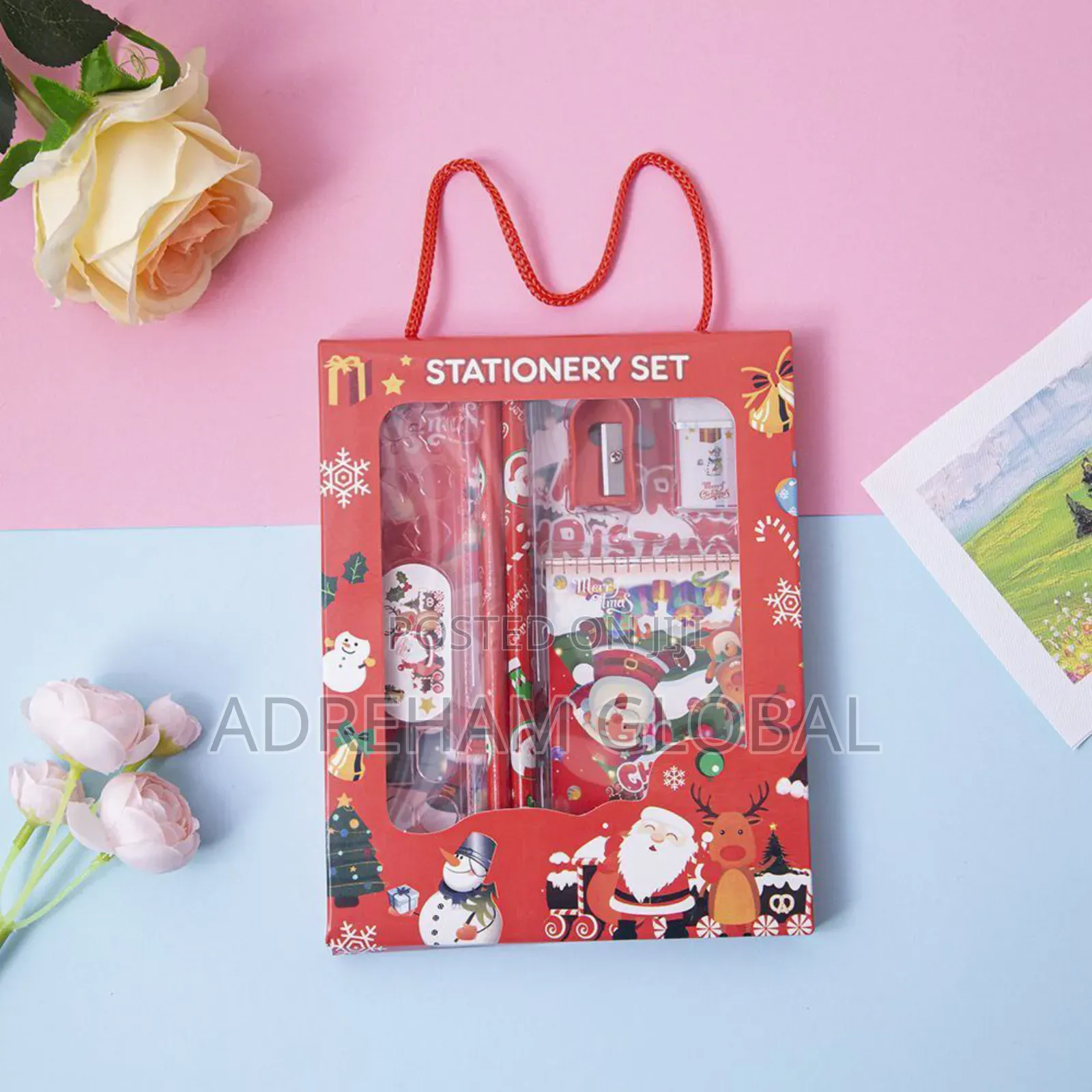 Kiddies Xmas Design Stationary Set