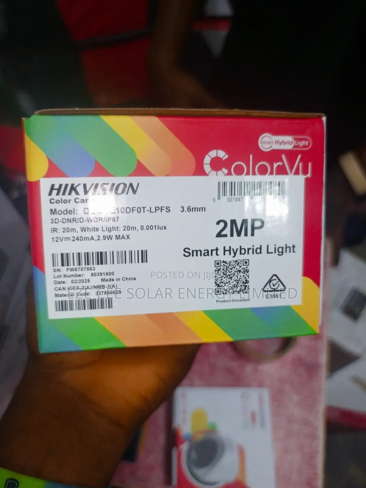 2mp Indoor/Outdoor Color Vu Smart Hybrid Camera