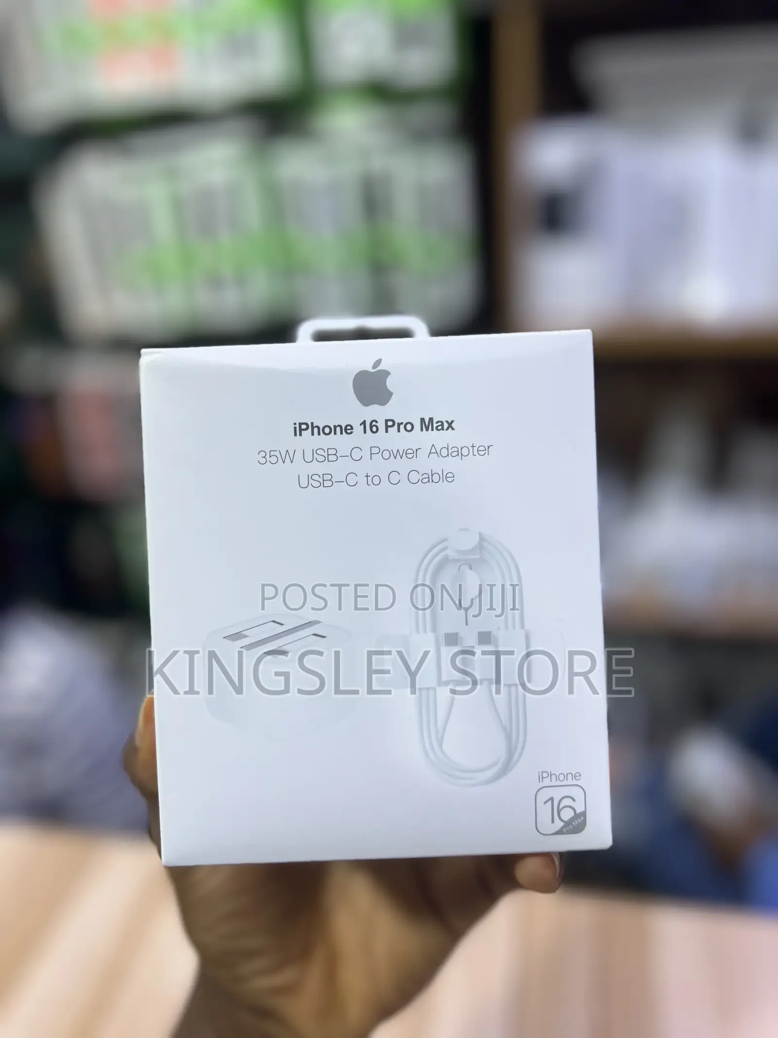 35w Fast Usb C Power Adapter Plus Type C Cable for iPhone 16 Pro Max