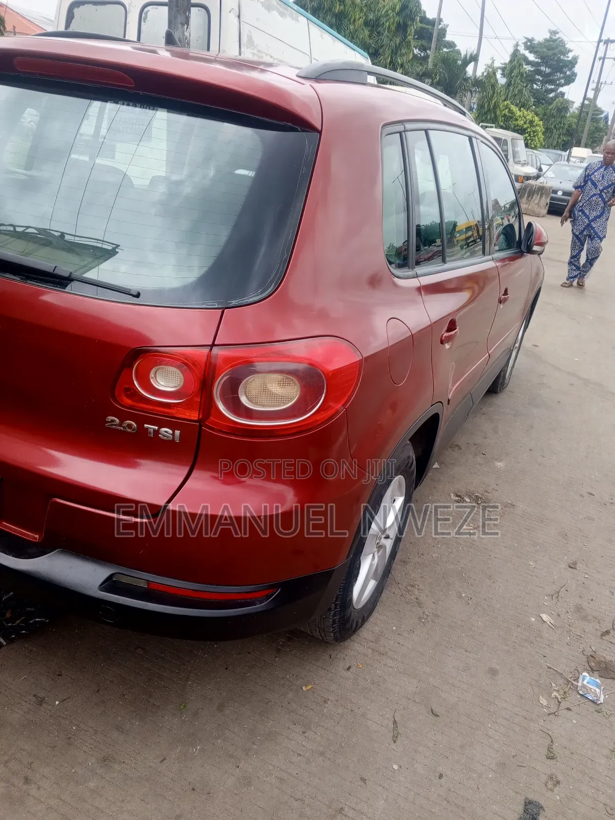 Volkswagen Tiguan S 2010 Red