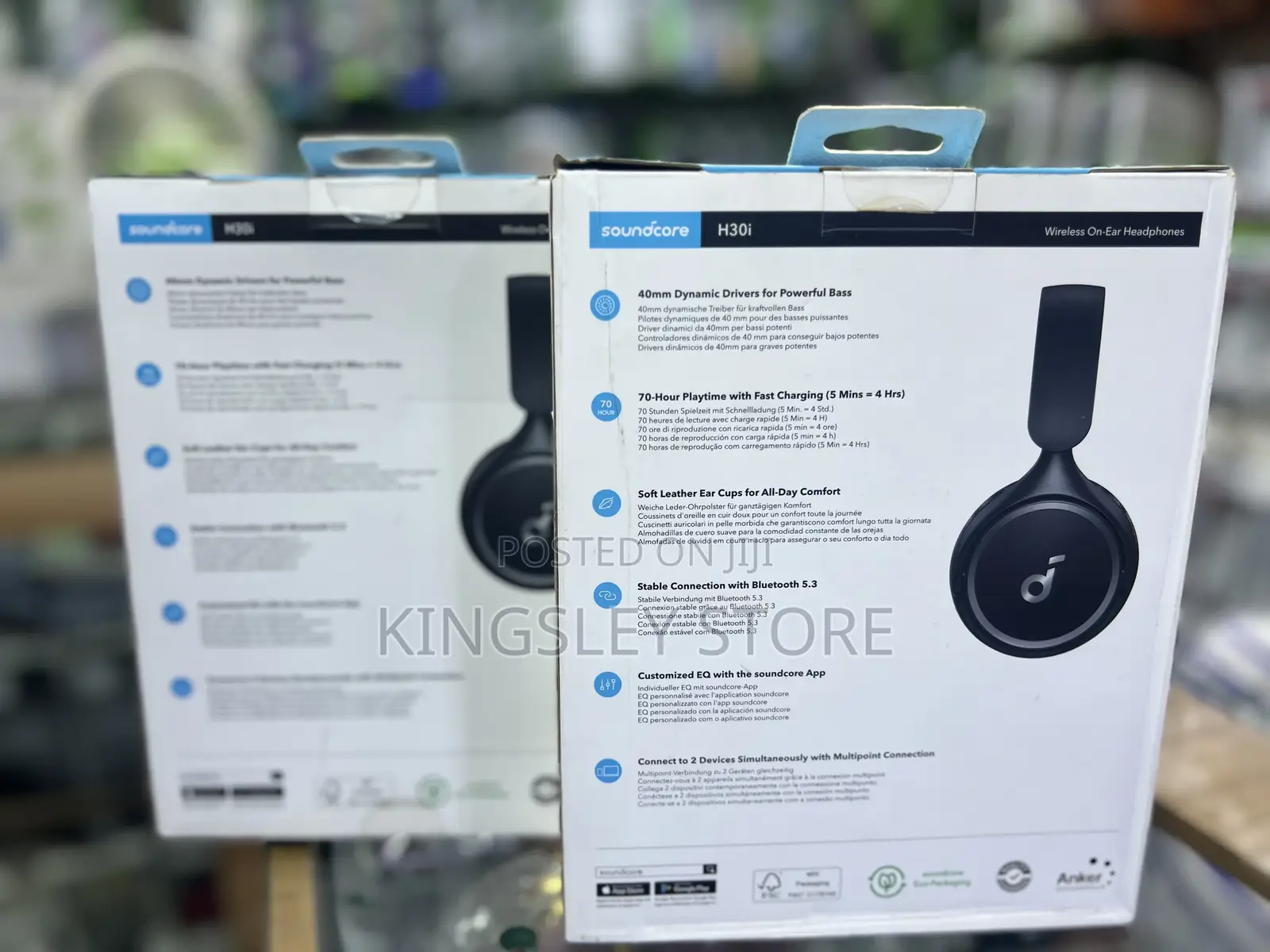 Anker Soundcore H30i Wireless on-Ear Headphones
