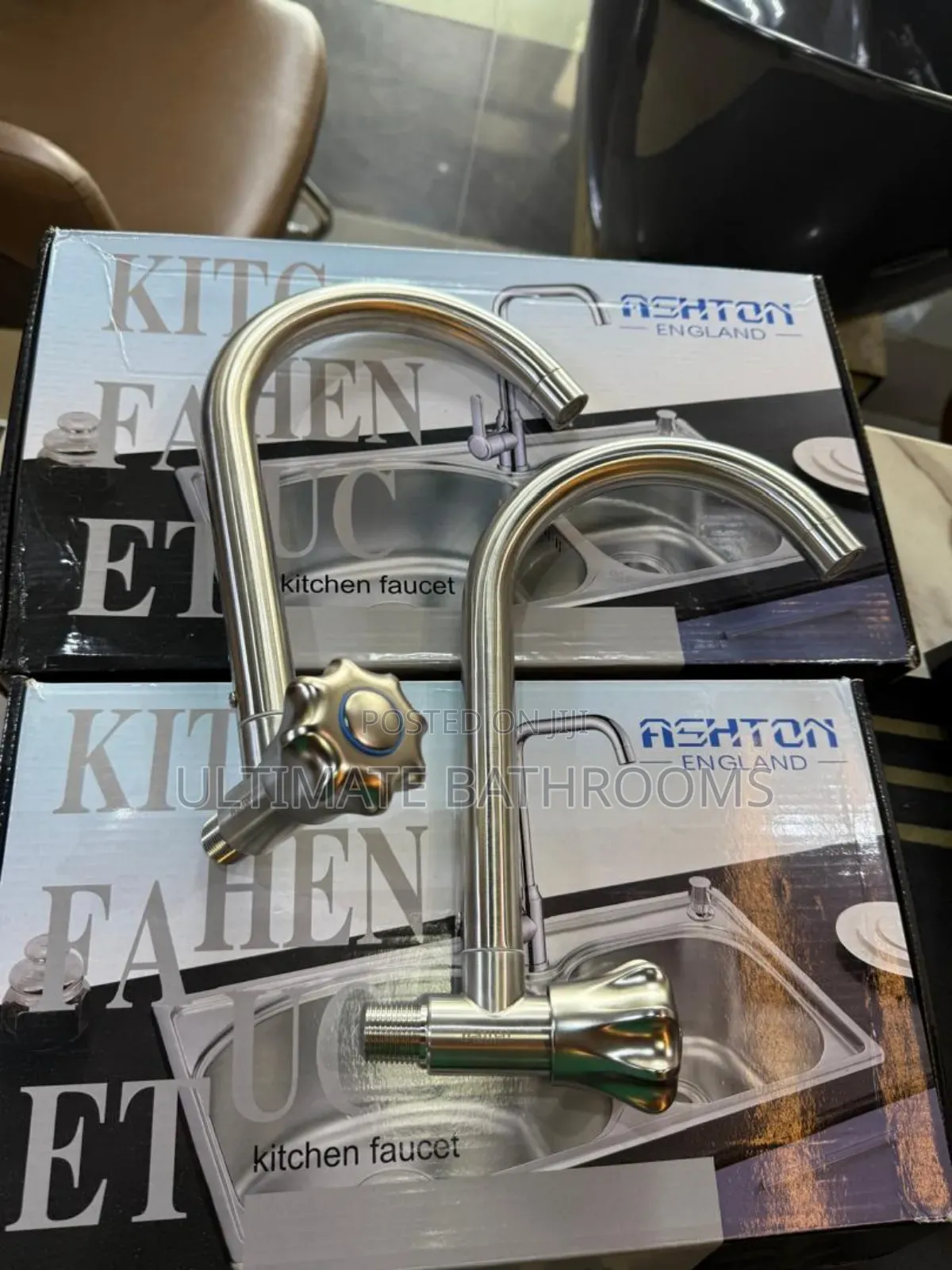 Knob Wall Mounted Single Kitchen Tap