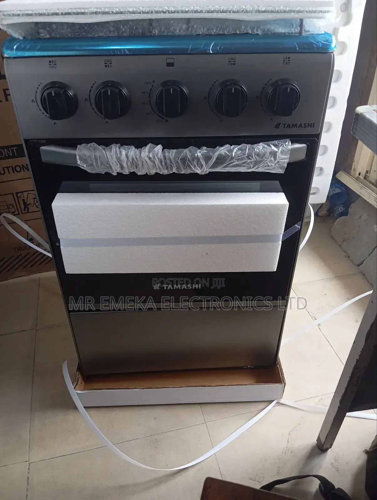 Tamashi Gas Cooker 4 Burner