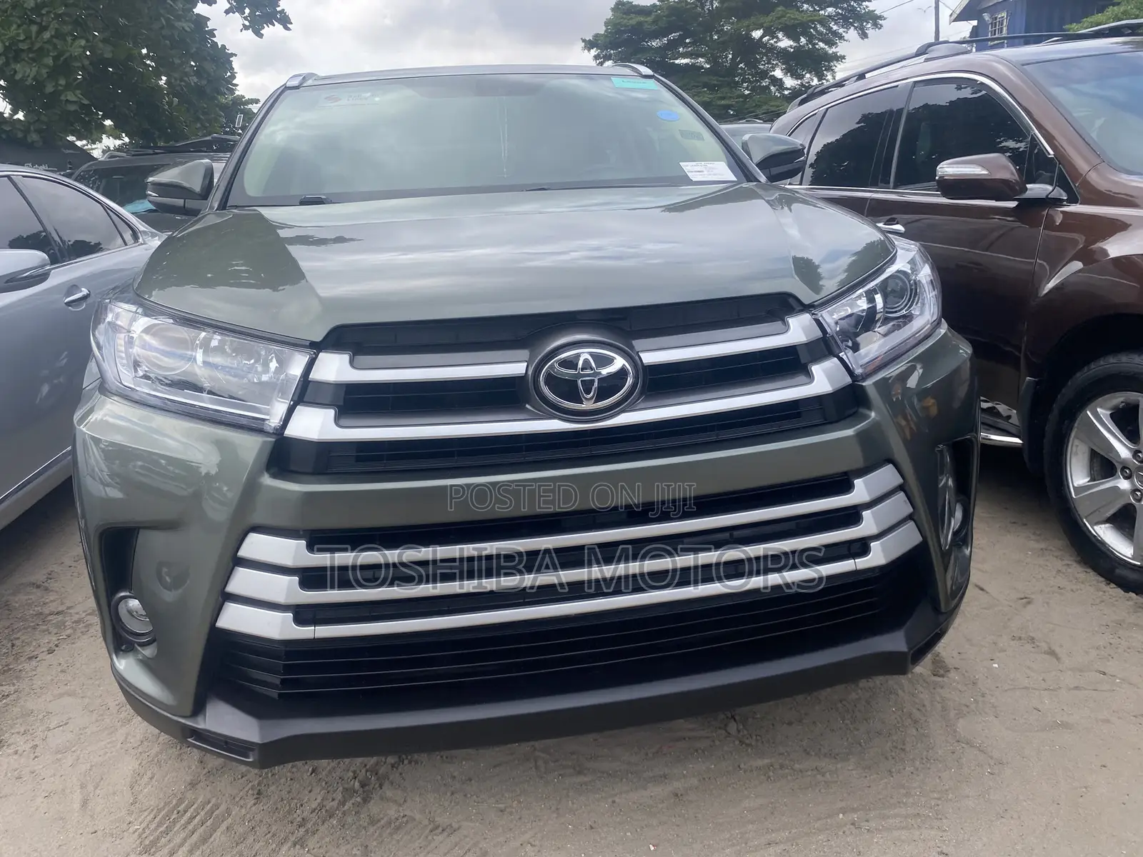 Toyota Highlander Limited V6 4x4 (3.5L 6cyl 6A) 2016 Green