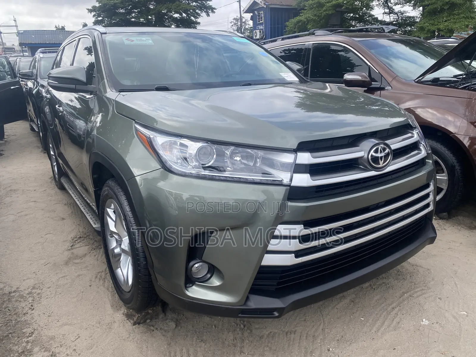 Toyota Highlander Limited V6 4x4 (3.5L 6cyl 6A) 2016 Green