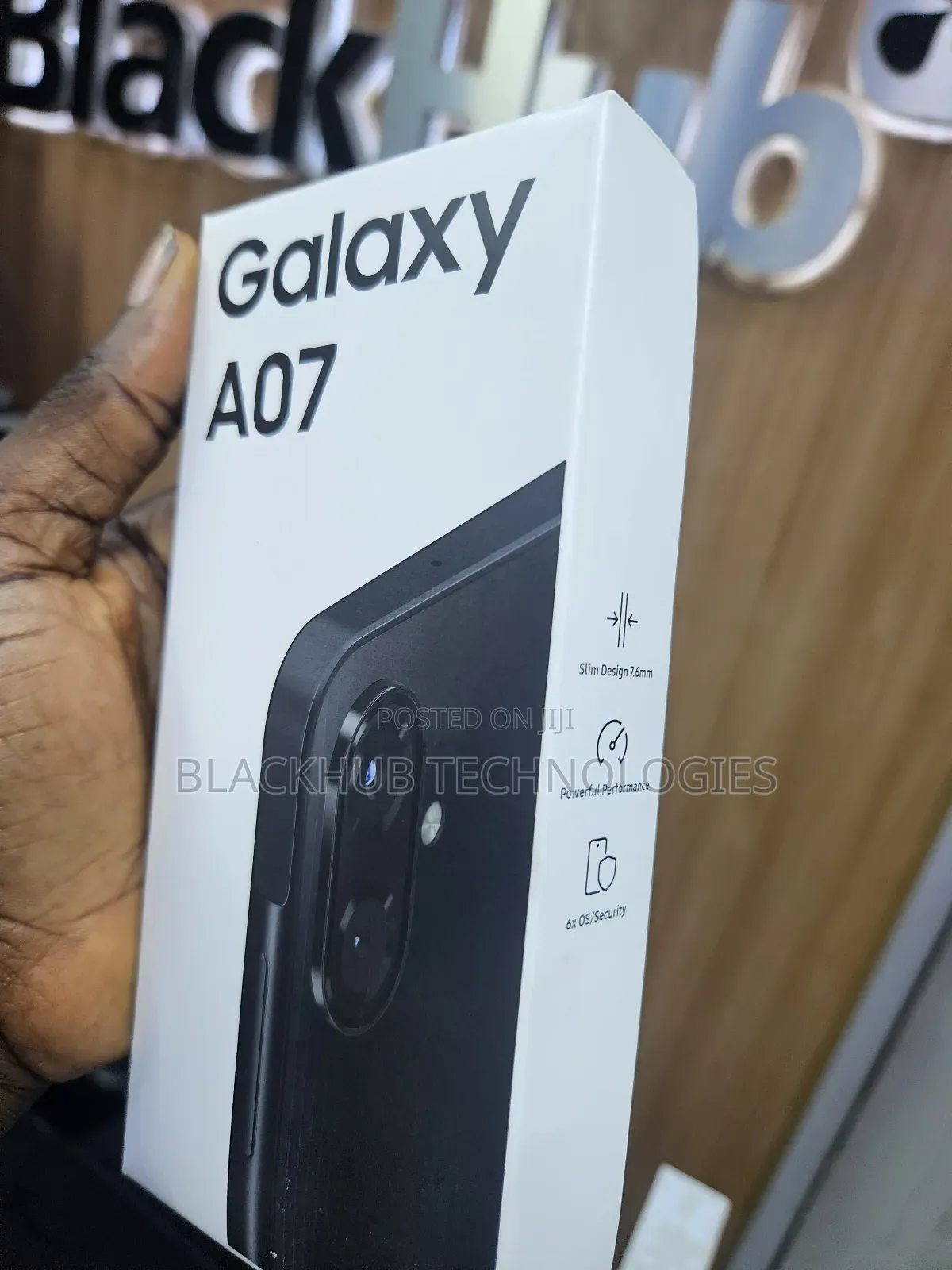 New Samsung Galaxy A07 4G 64 GB Black