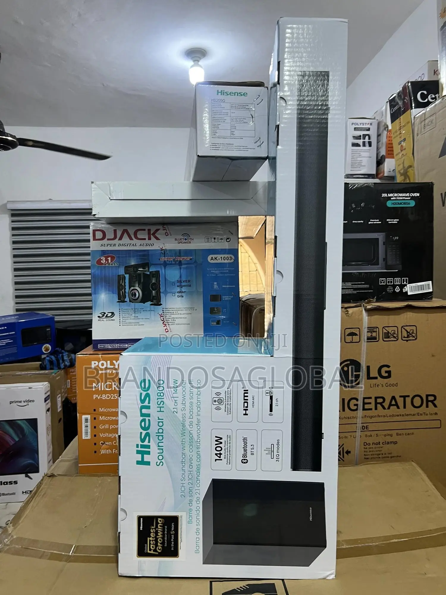 Hisense 140w Audio Sound System |Aud Hs 1800