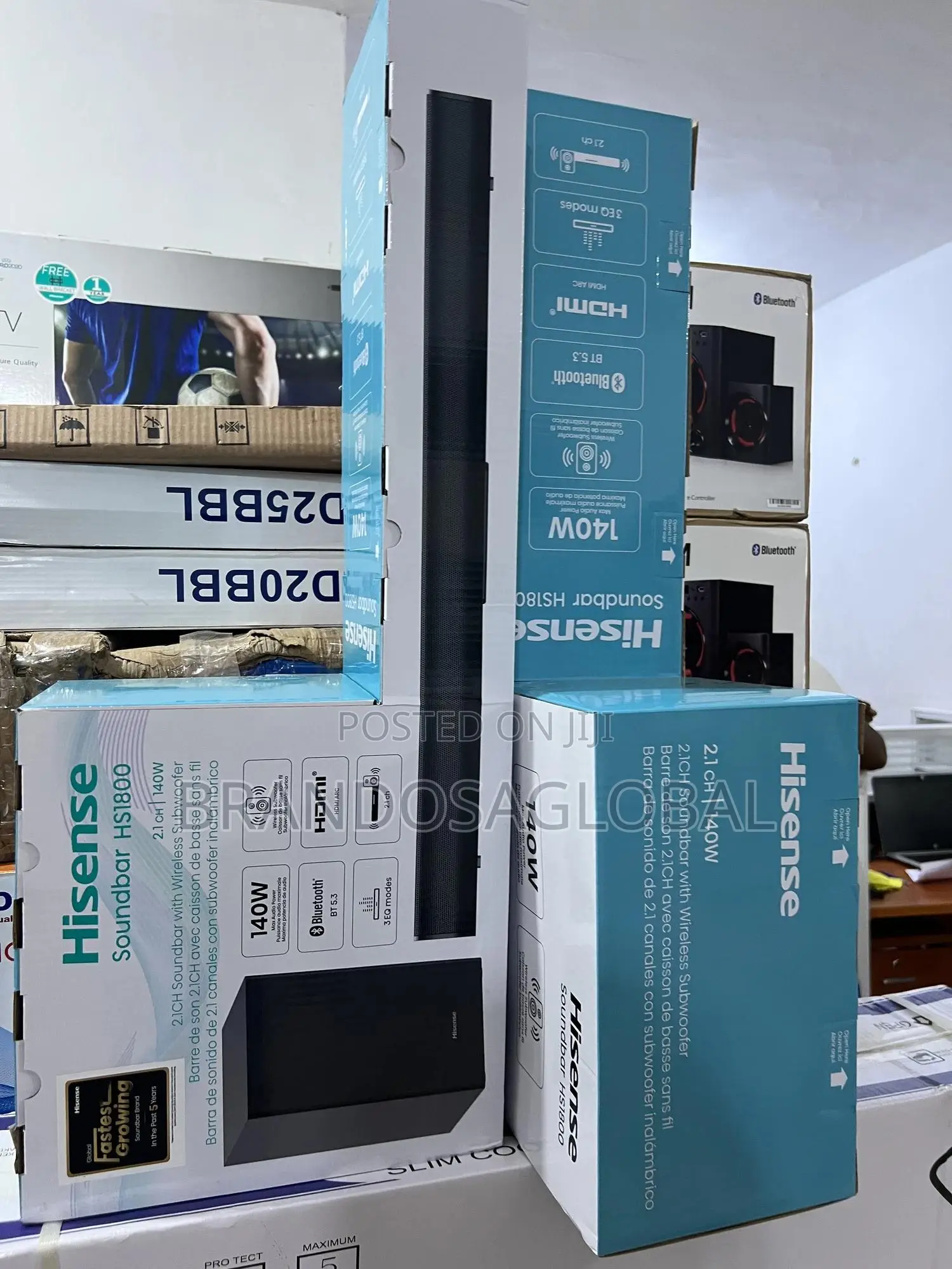 Hisense Hs1800 – Powerful Yet Compact Soundbar