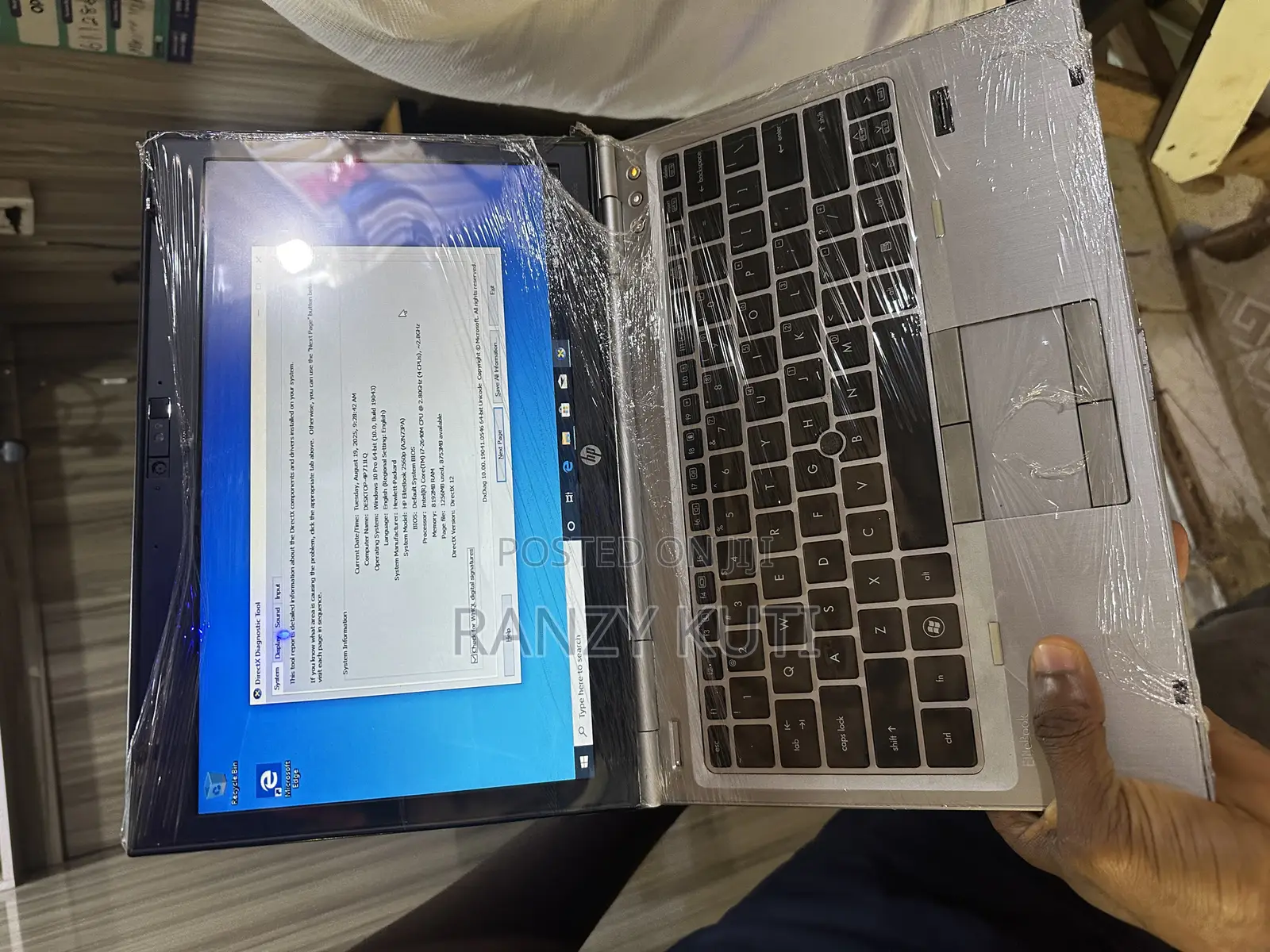 Laptop HP EliteBook 2560P 8GB Intel Core I7 HDD+SSD 500GB