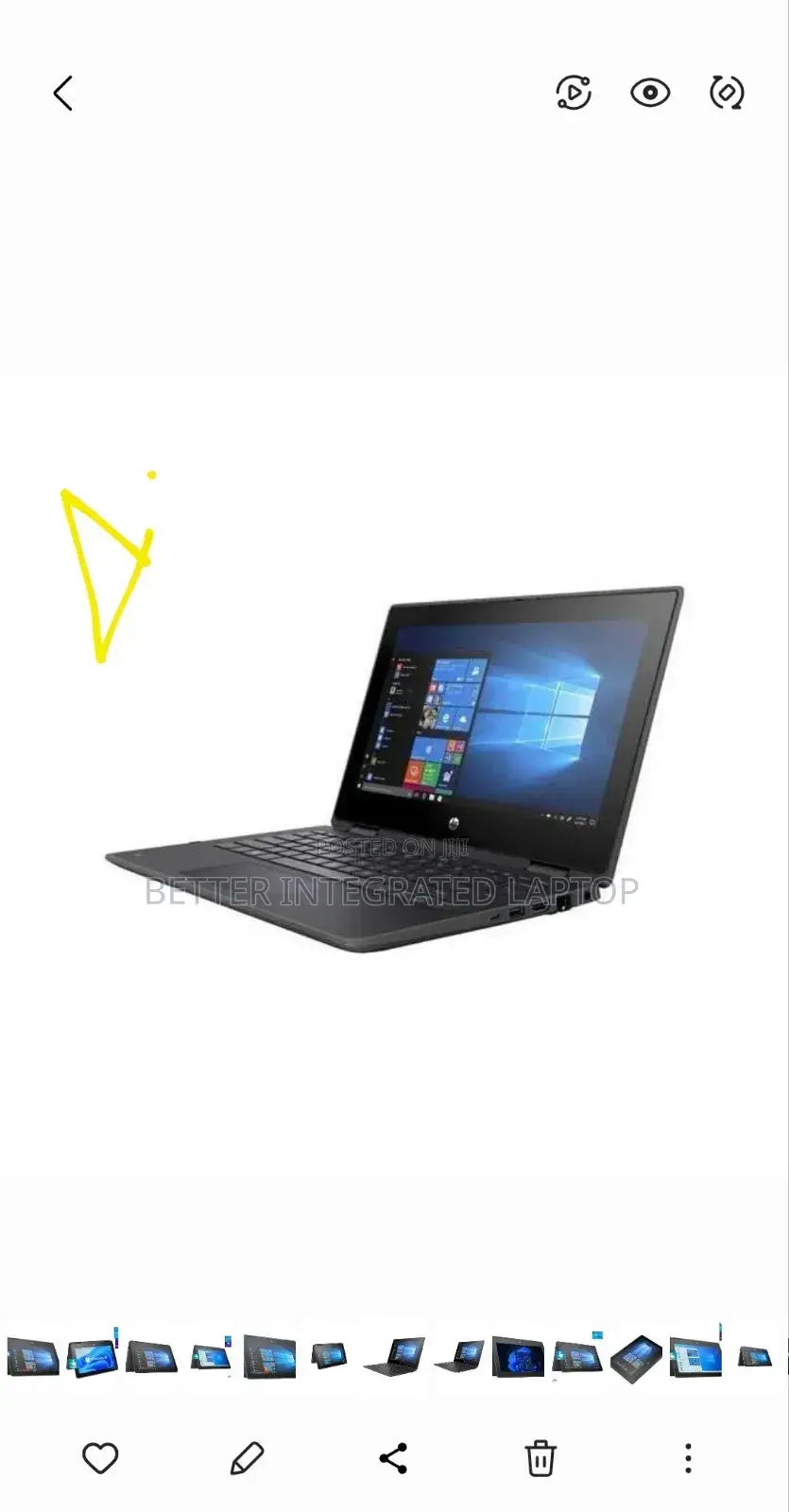 New Laptop HP ProBook 11 X360 G1 EE 8GB Intel Core I5 SSD 512GB