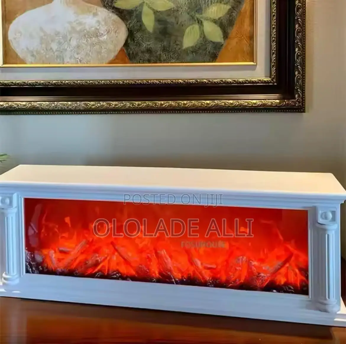 3d Simulated Fireplaces Fake Wood Flame Lamp Fireplace