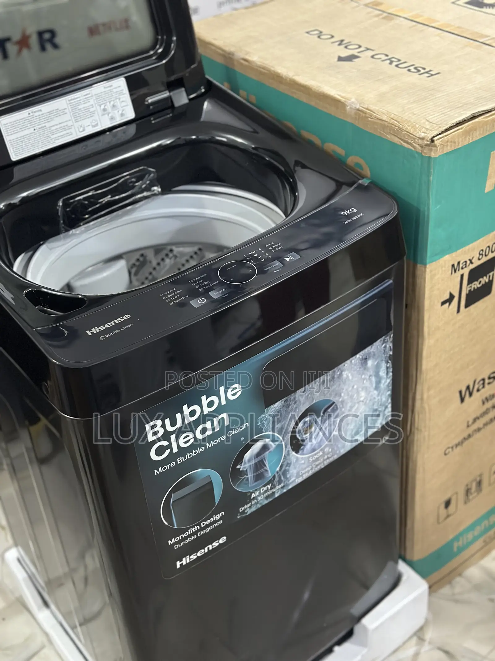 Hisense 9kg High Speed Automatic Washing Machine