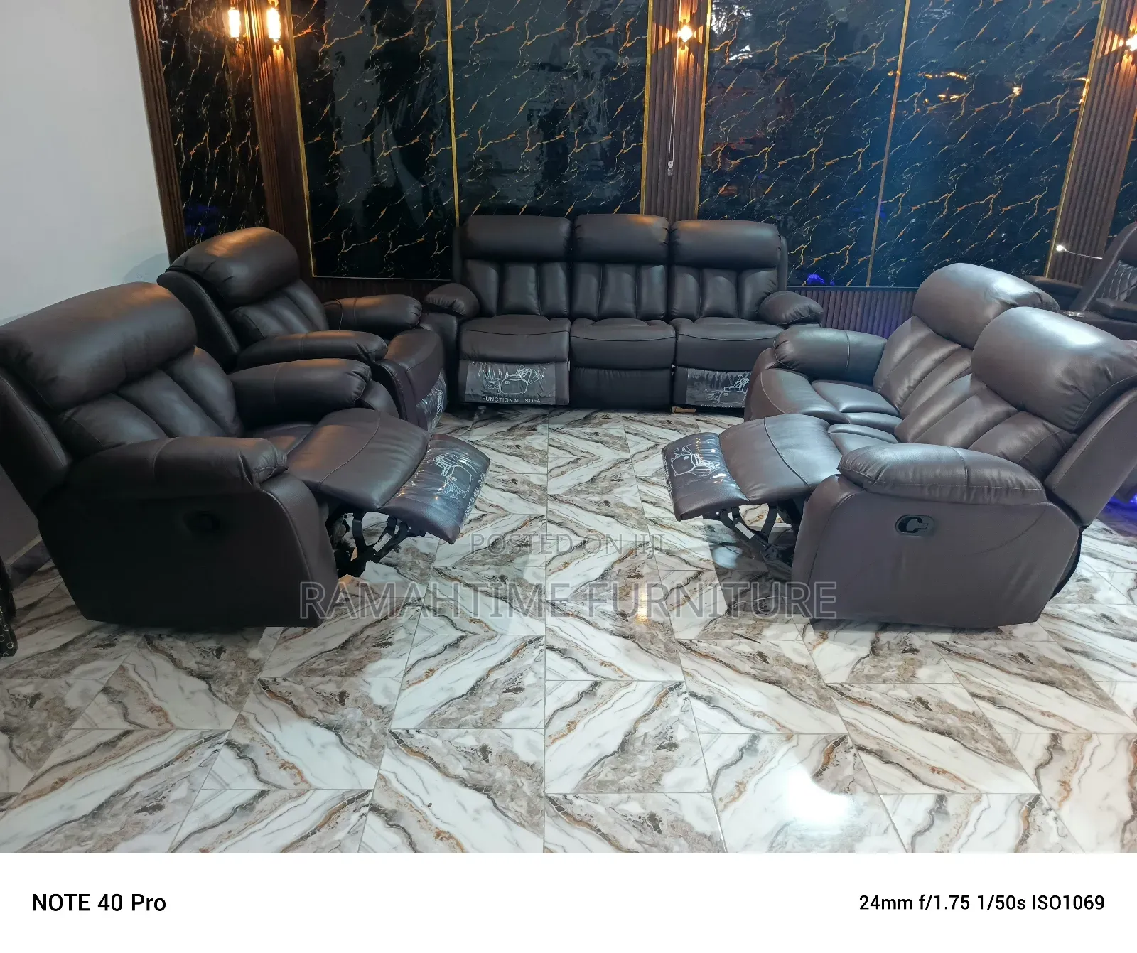Luxury Recliner Cinema Sofa
