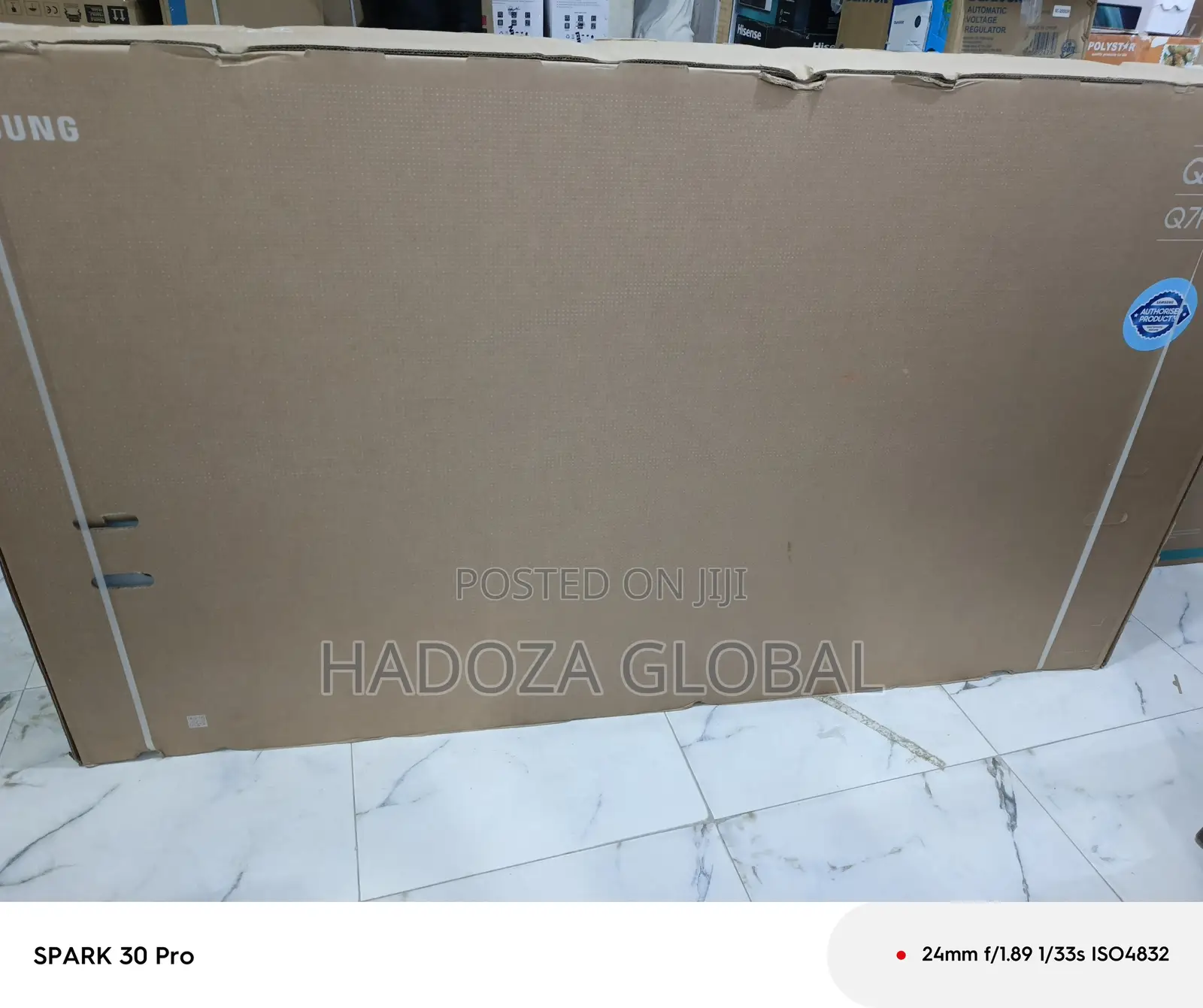 4k Samsung Q7f 85" Vision Ai Smart Qled Tv