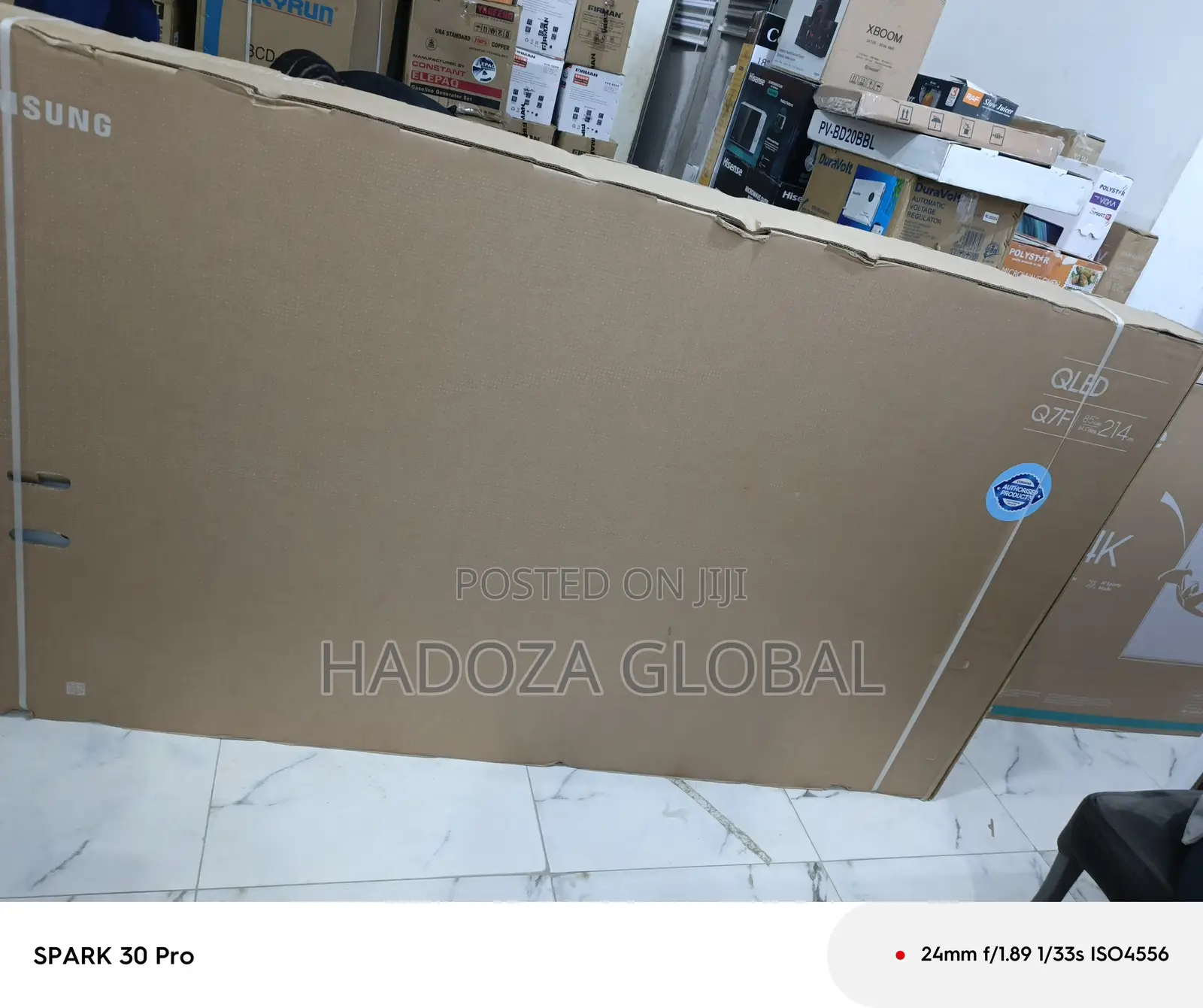 85” Samsung Q7f Smart Qled Television With Ai Tech