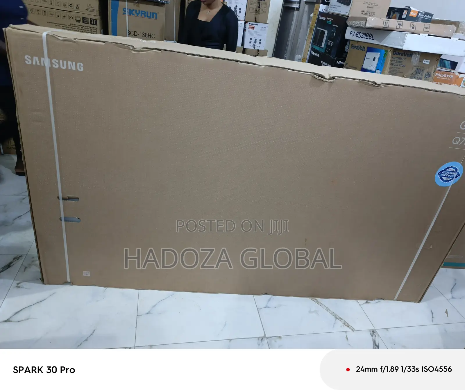 85” Samsung Q7f Smart Qled Television With Ai Tech