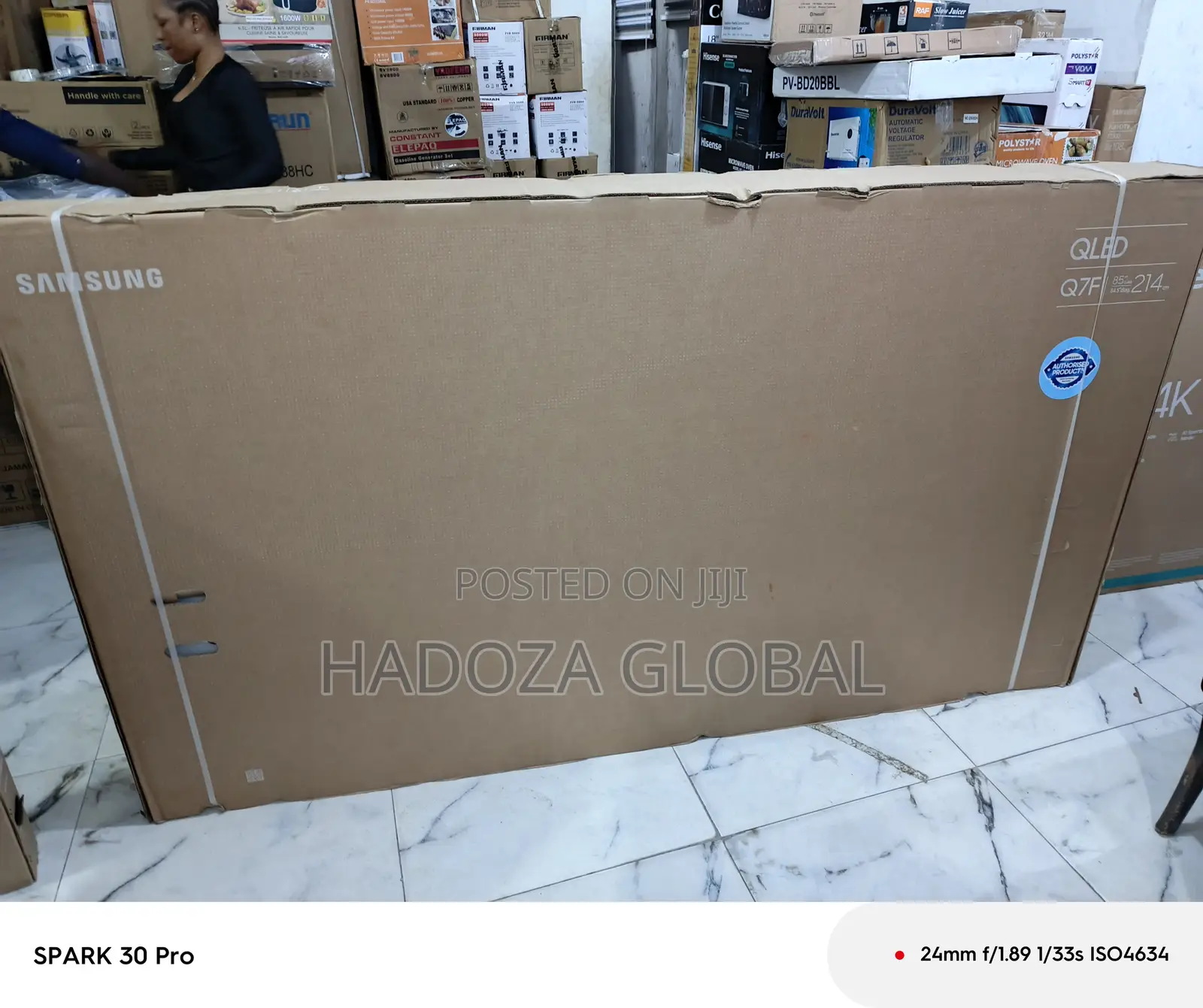 Samsung Q7f Model 85” Qled 4k Uhd Tv