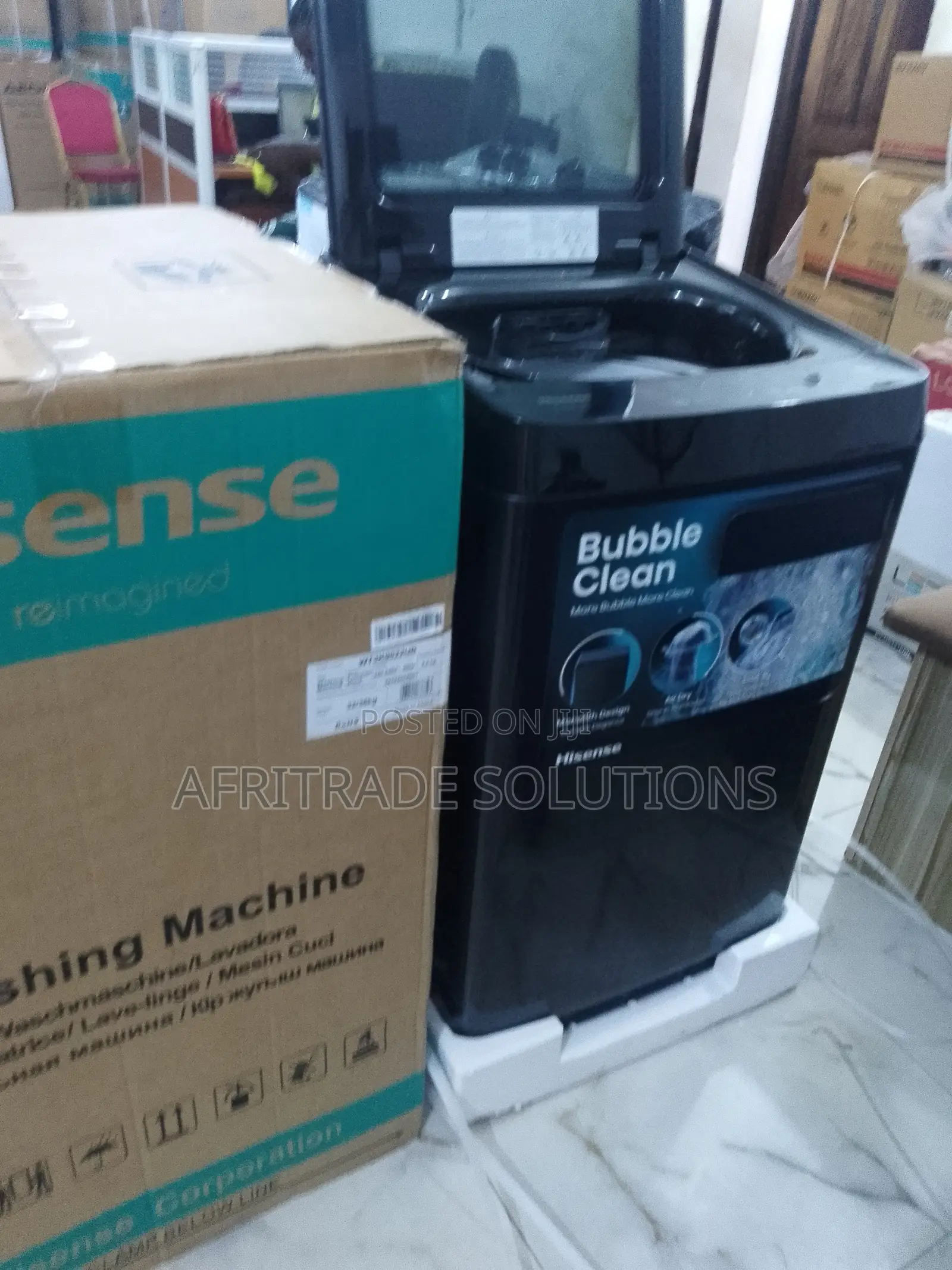 Heavy-Duty Washer – Hisense 9kg Automatic for Home Use