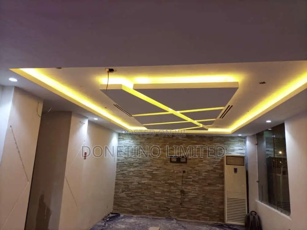 Gypsum Board Ceiling Installation