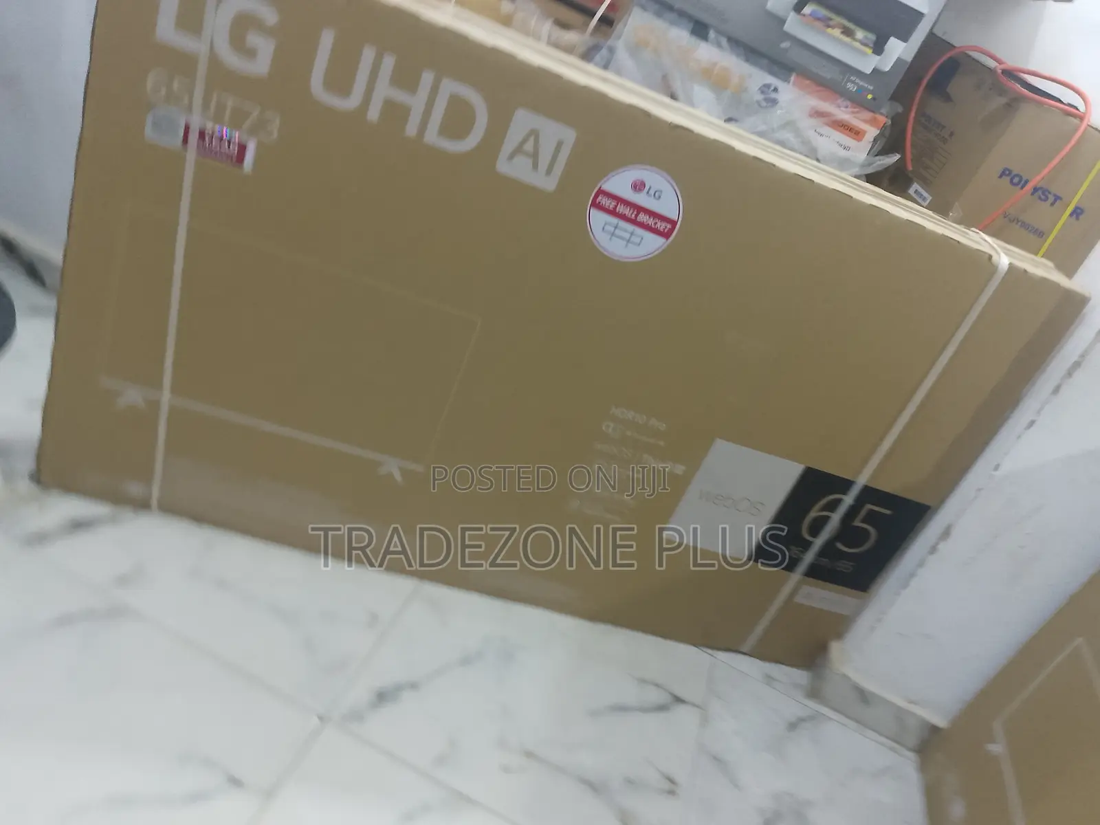 Lg 65" Tv – Model Ut73006la With Webos