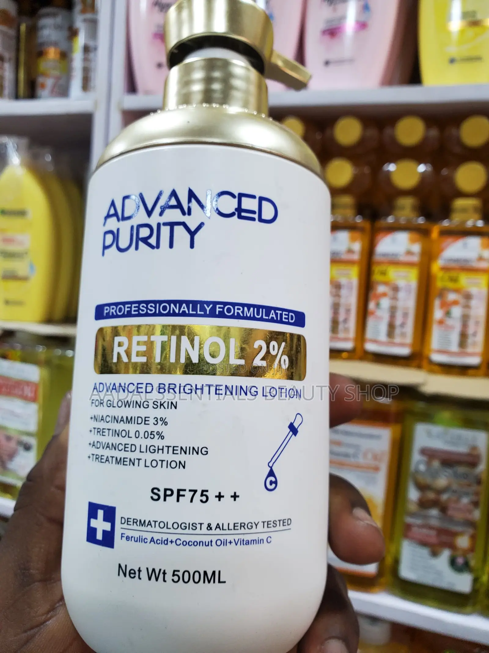 Advanced Purity Formulated Vitamin C Turmeric Brighten 500ml