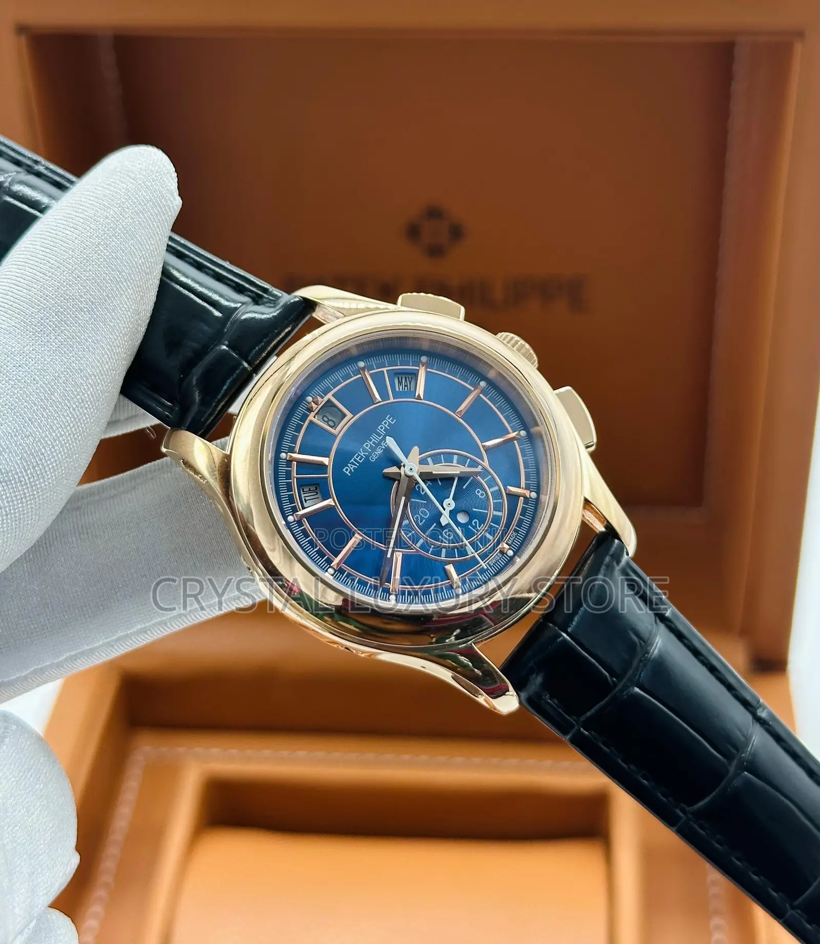 Patek Philippe Quality Luxury Automatic Engine Wristwatch