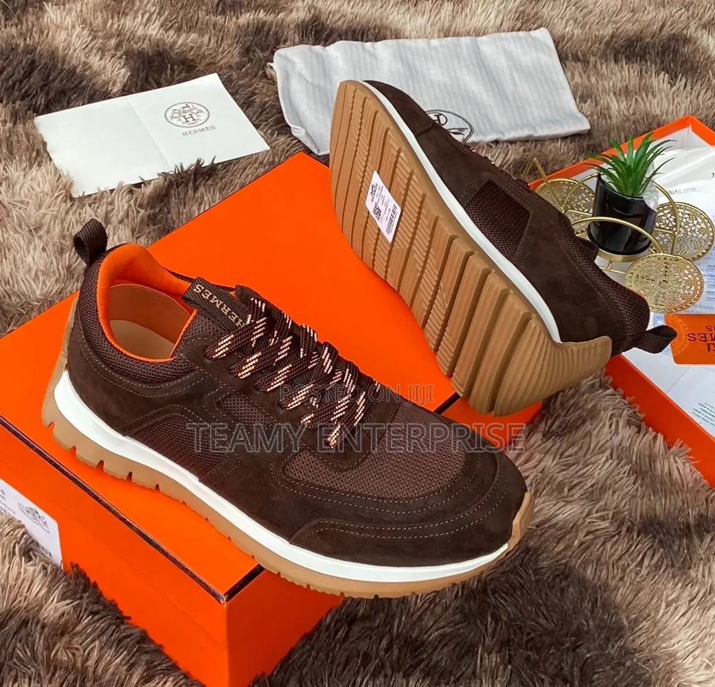 High Quality Hermes Paris Luxury Lifestyle Sneakers With Btown Sole