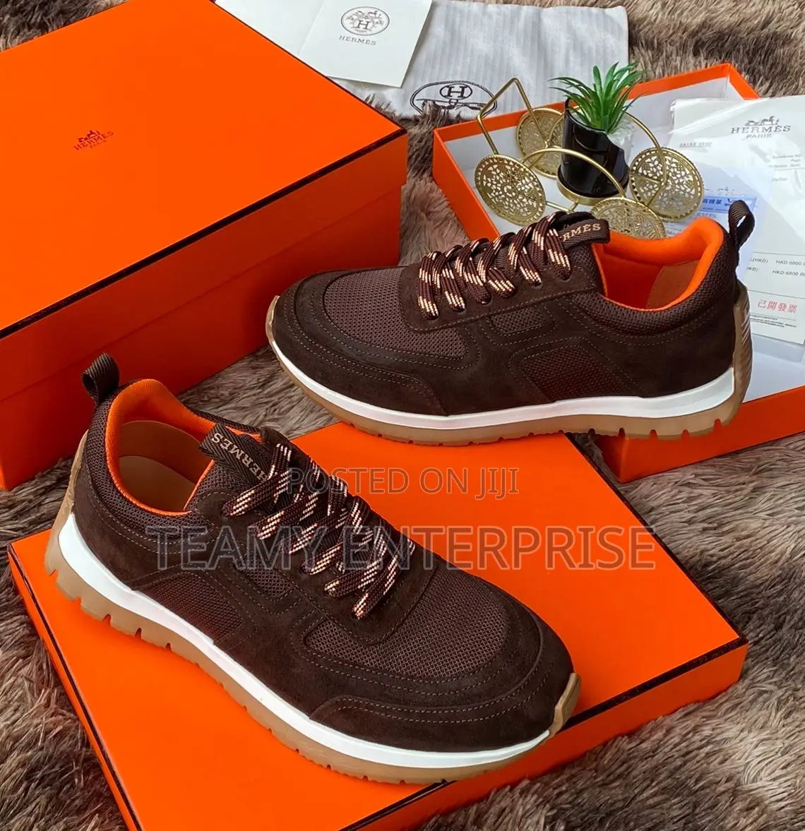 High Quality Hermes Paris Luxury Lifestyle Sneakers With Btown Sole