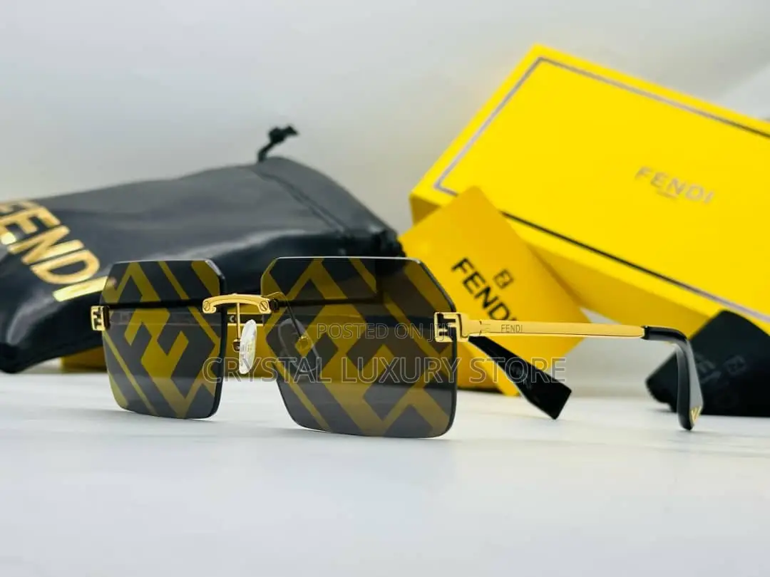 Fendi Quality Luxury Men Sunglasses