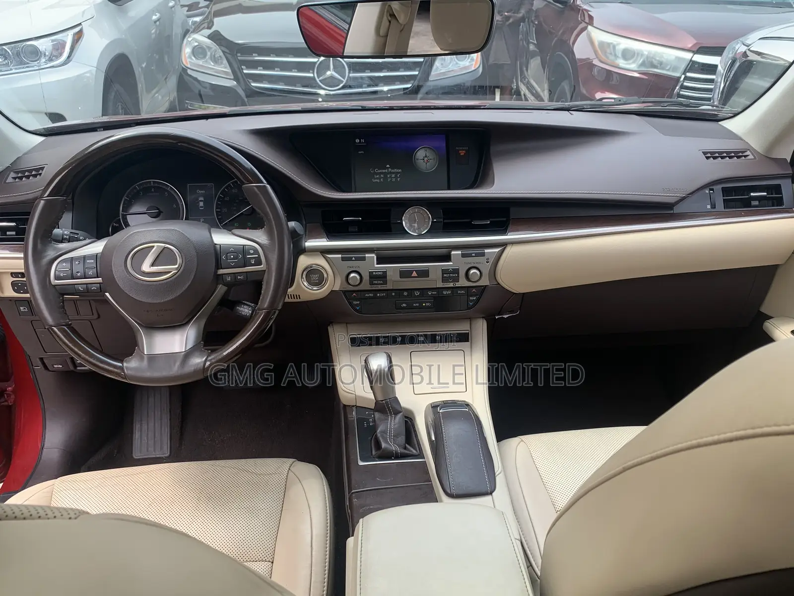 Lexus ES 350 FWD 2017 Red