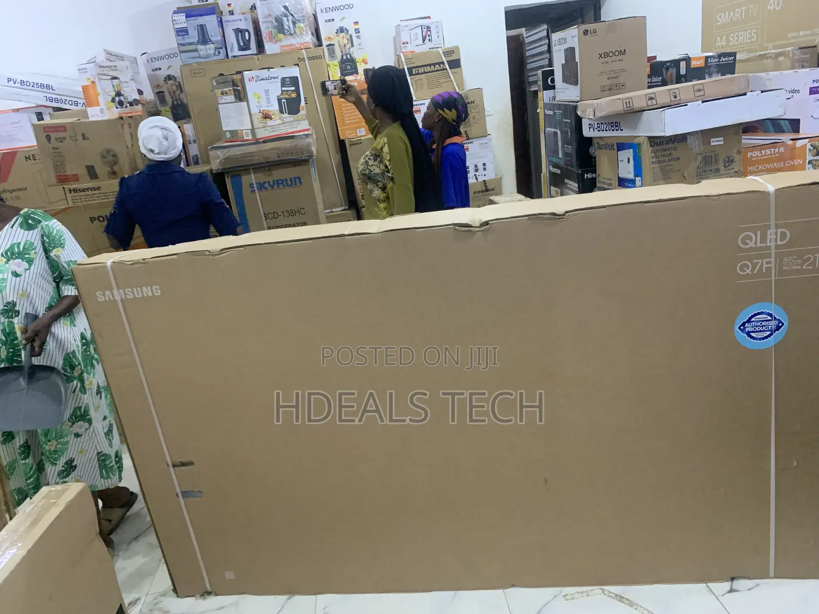 Samsung 85” Qled Smart Tv – Ultra Bright HDR Display