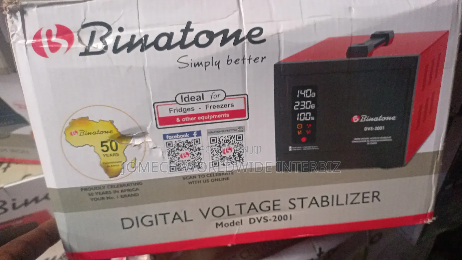 2000watts Binatone Stabilizer