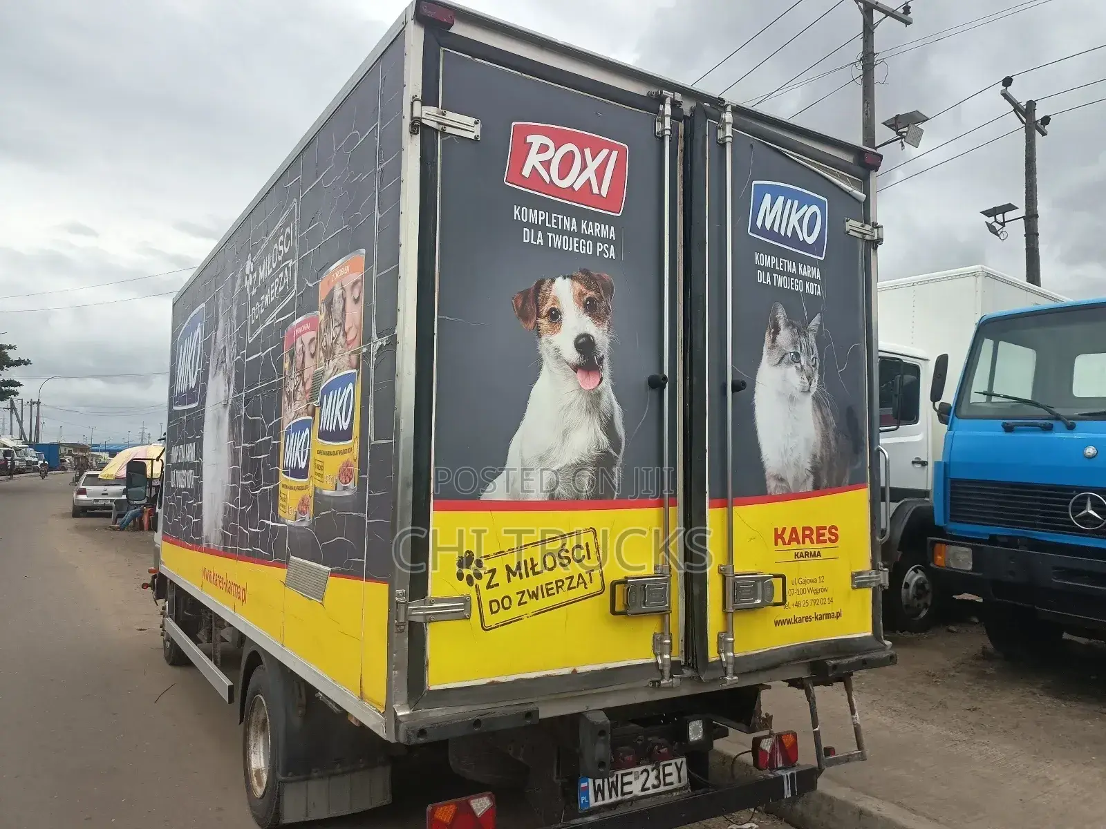 Mitsubishi Canter Refrigerator Truck With 7 Horsepower Cooling System