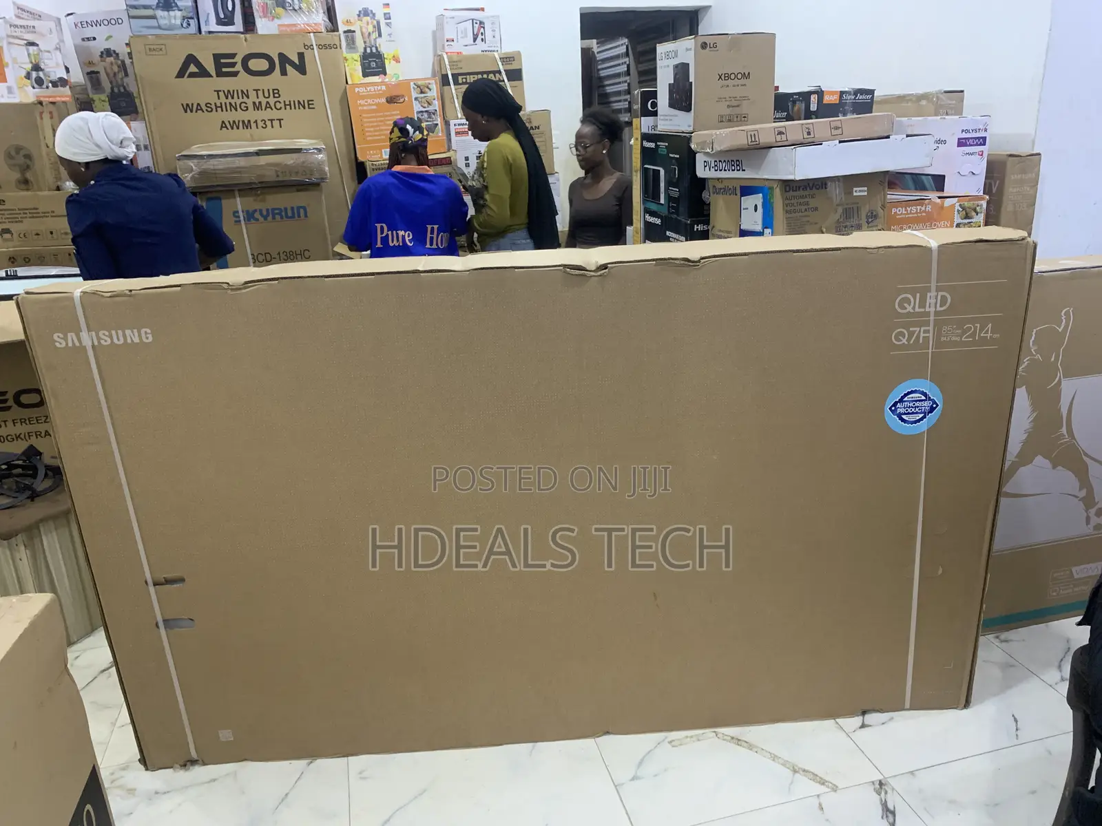 Samsung 85" Qled Smart Tv – Next-Level Picture Technology