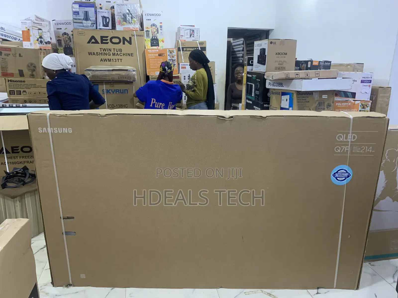 Samsung 85" Qled Smart Tv – Next-Level Picture Technology