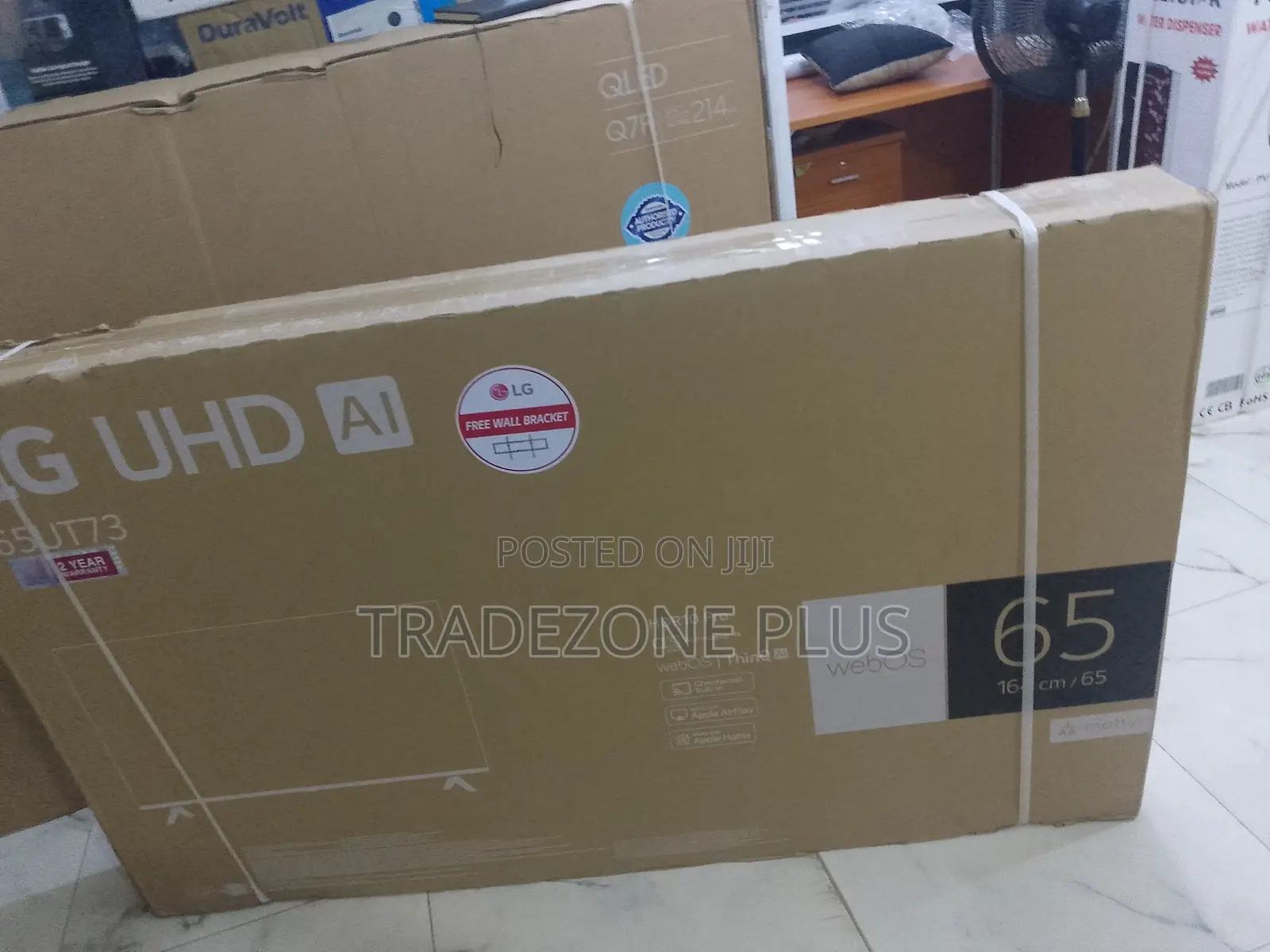 Smart Sleek: Lg 65" Tv (65ut73006la) With Magic Remote
