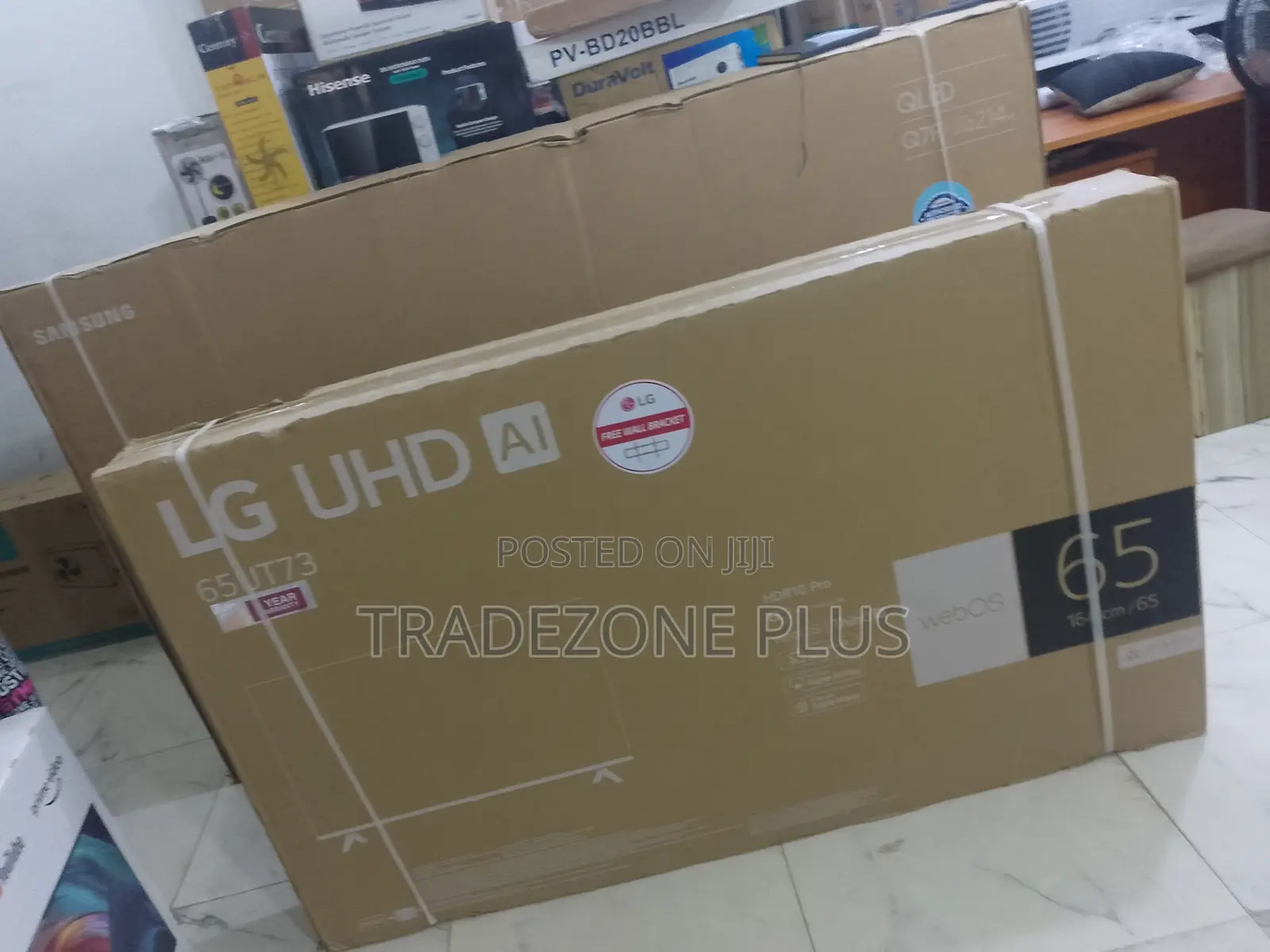 Smart Sleek: Lg 65" Tv (65ut73006la) With Magic Remote