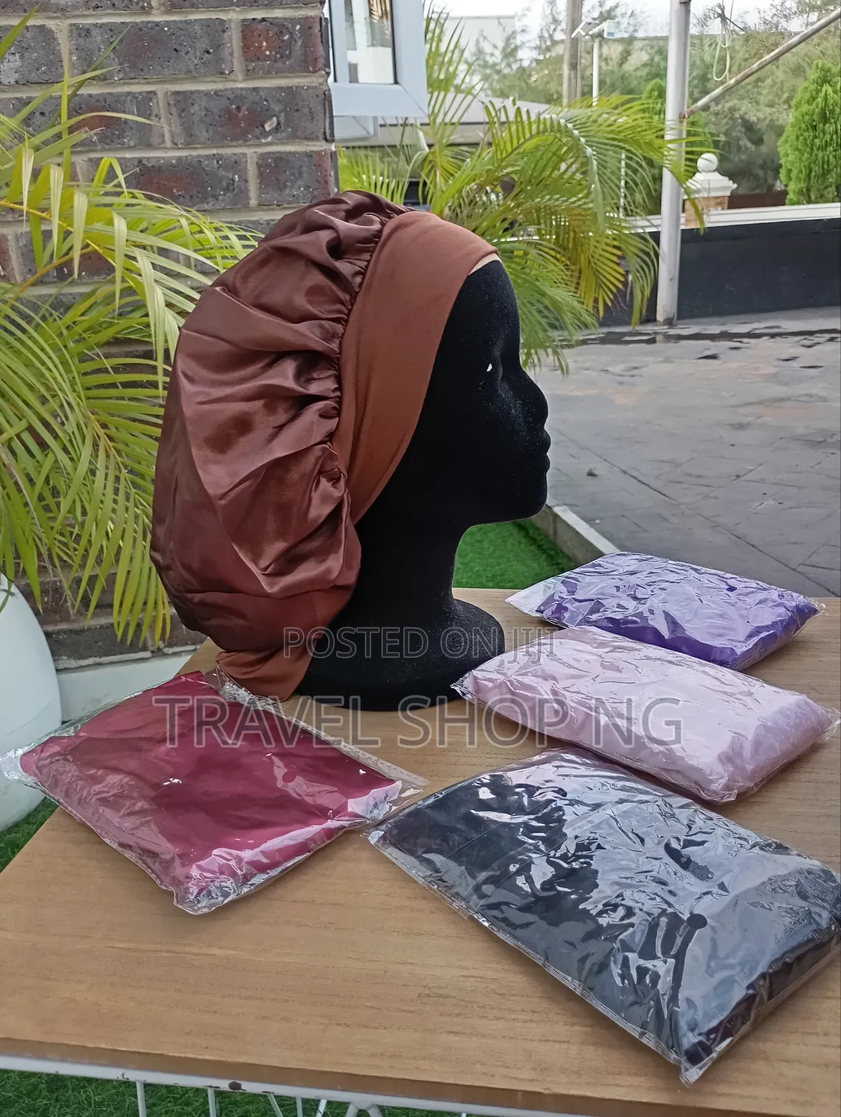 Hair Bonnets Satin Regular