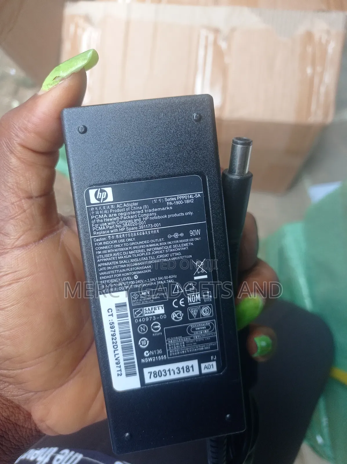 Laptop Charger ,19.5-3.33 Blue Mouth