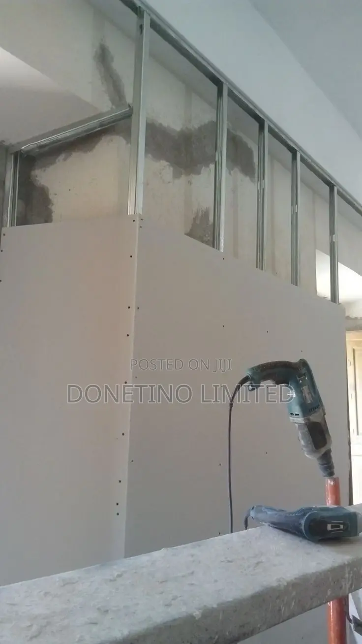 Gypsum Board Partitioning