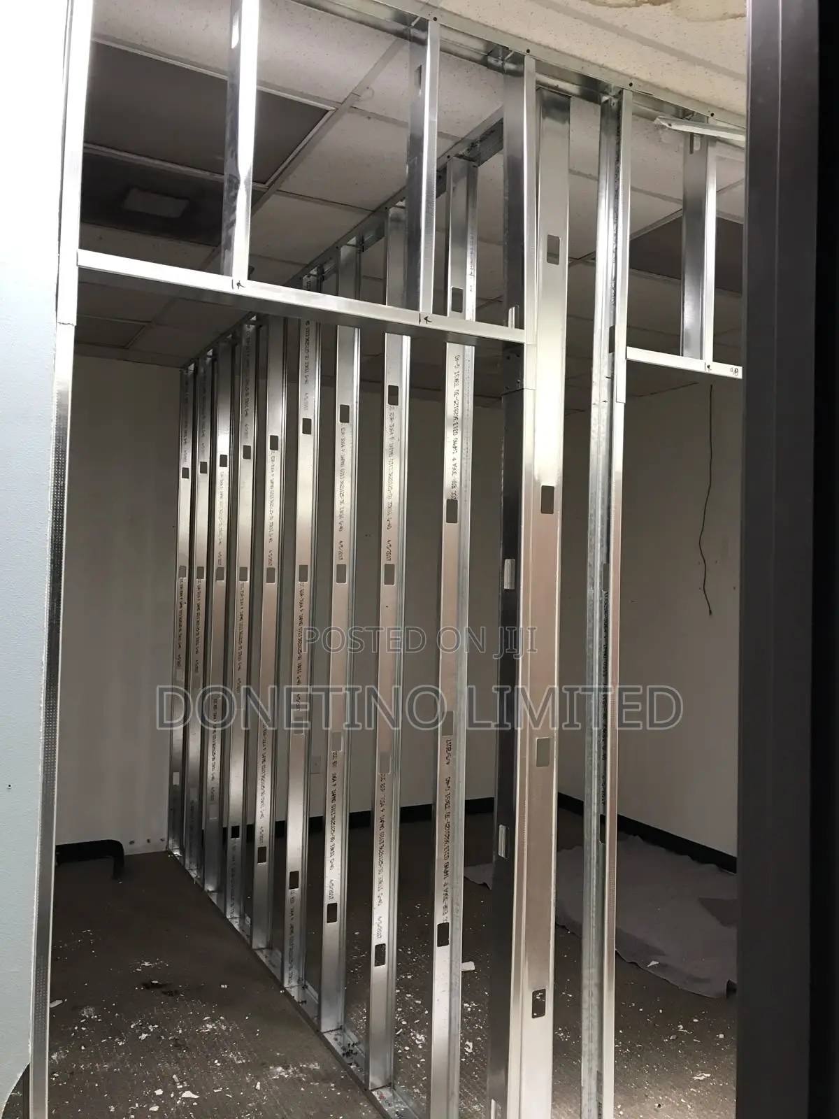 Gypsum Board Partitioning