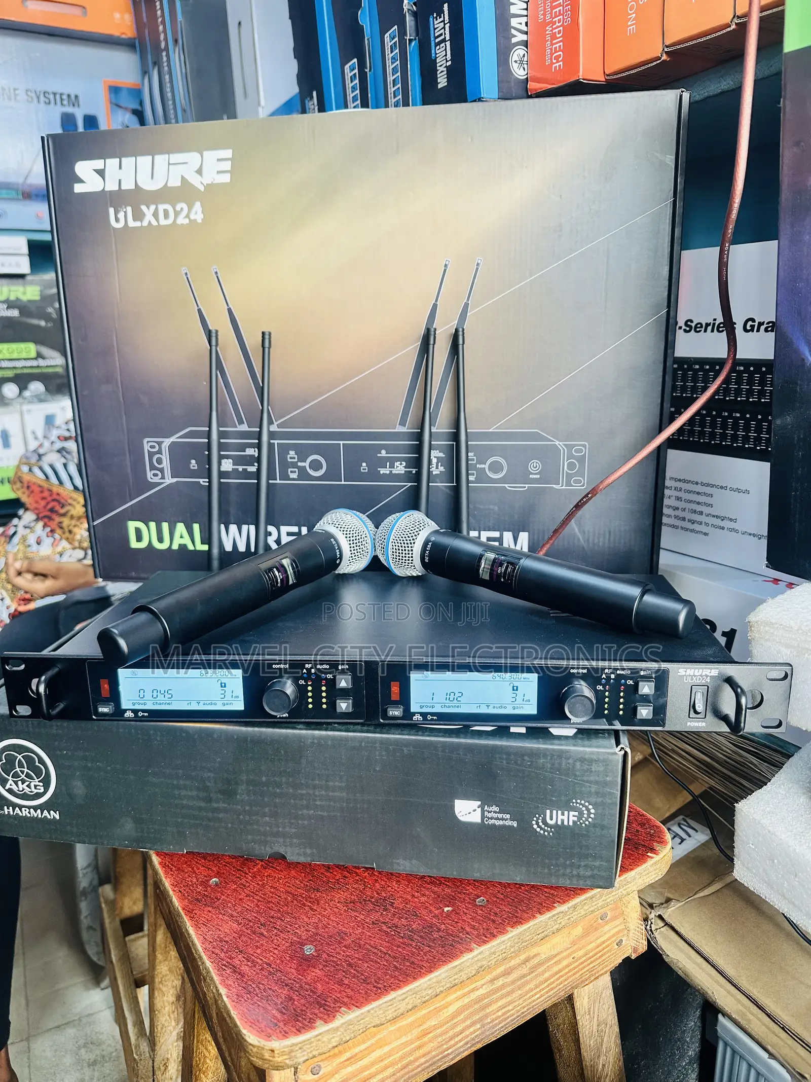 Shure Ulxd24 Dual Microphone System
