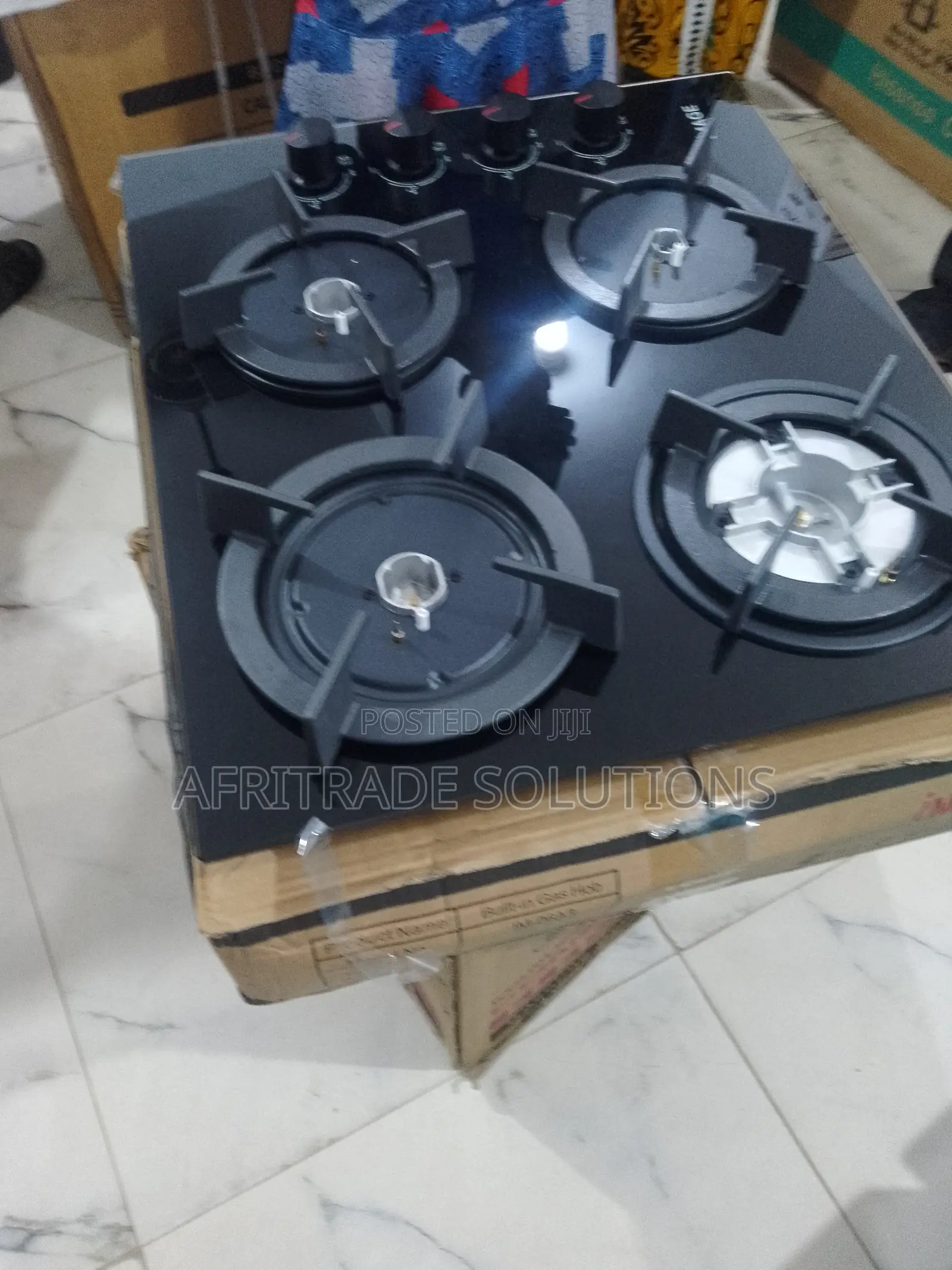 Affordable 4-Burner Gas Hob – Quick Cooking Solution
