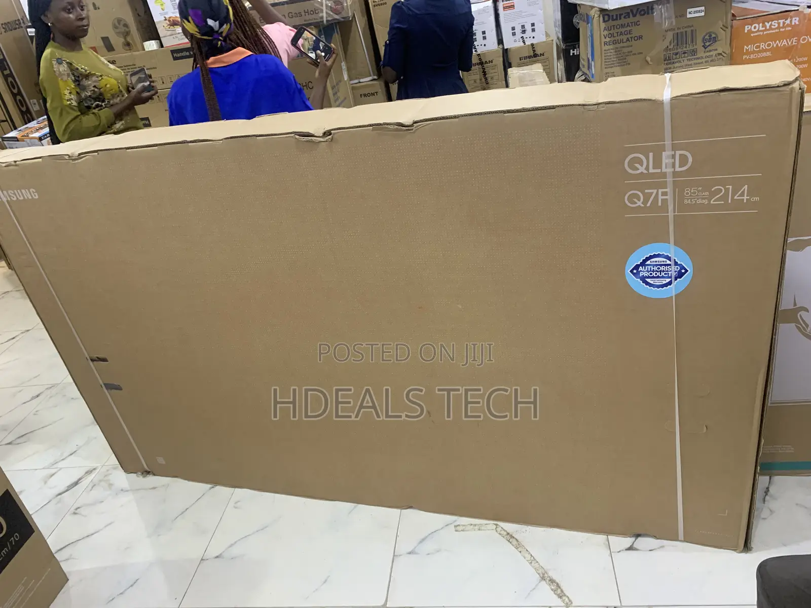 Samsung 85” Qled Smart Tv – Vibrant Sharp Display