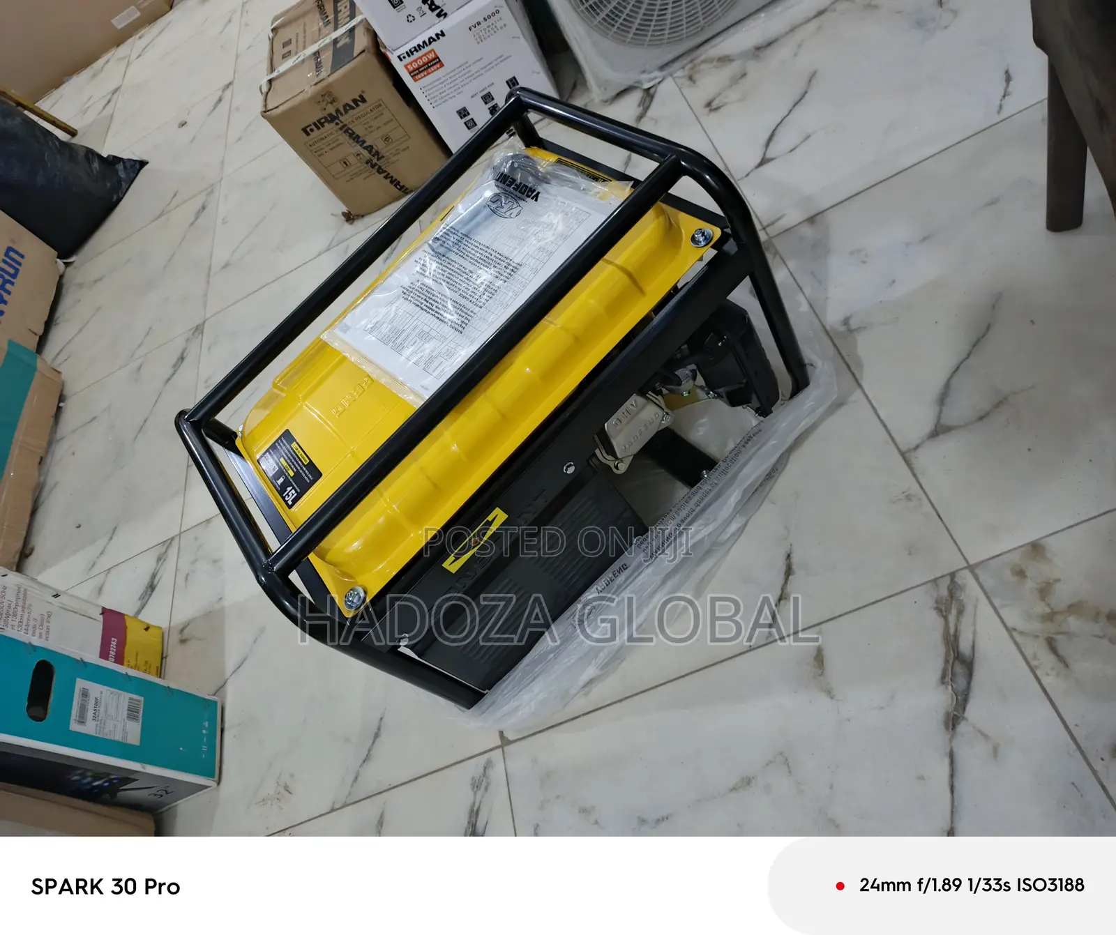 Elepaq Constant 4.5kva Manual Gen – Sv6800 Heavy Duty