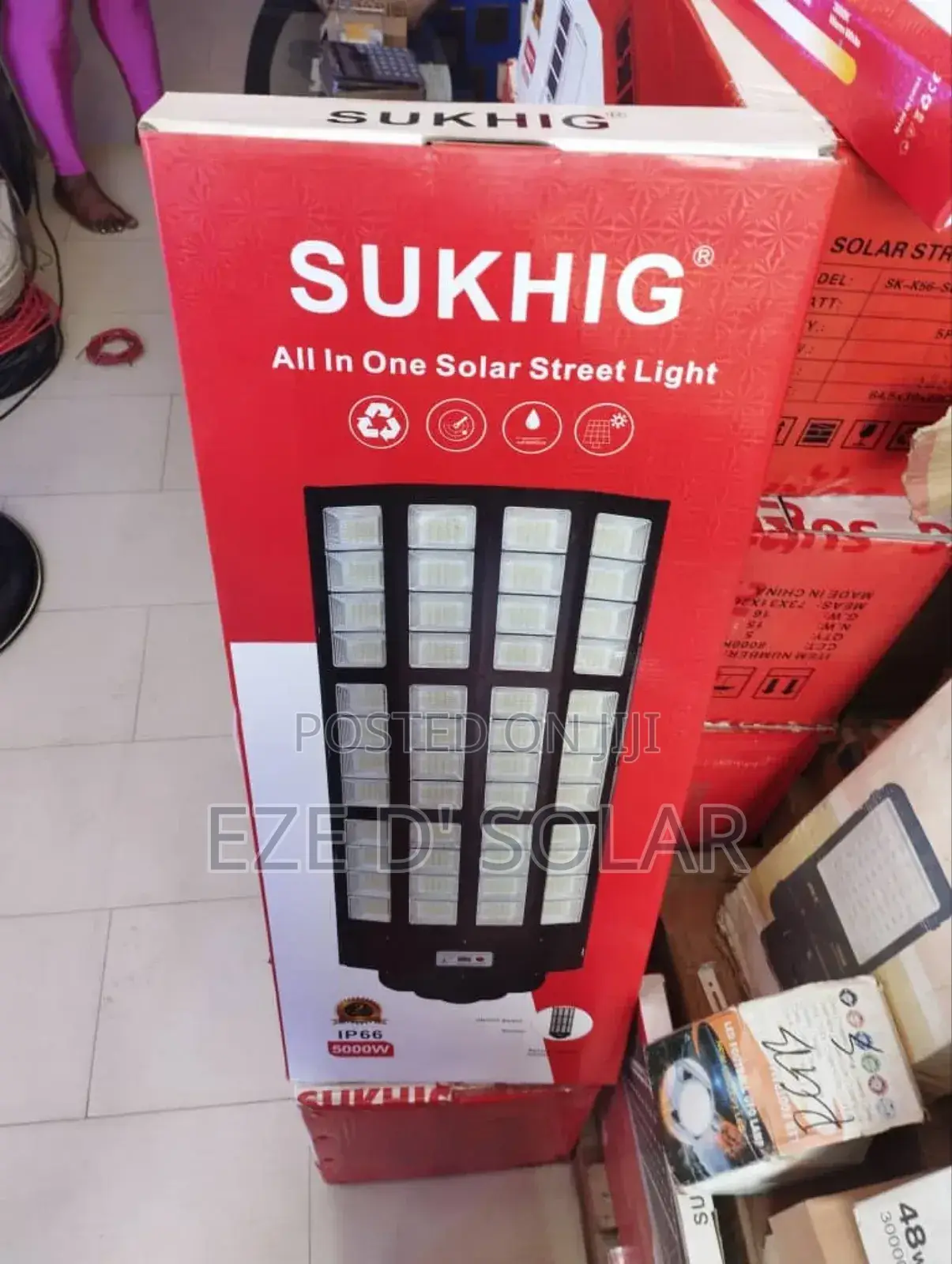 5000w Sukhig Solar Street Light
