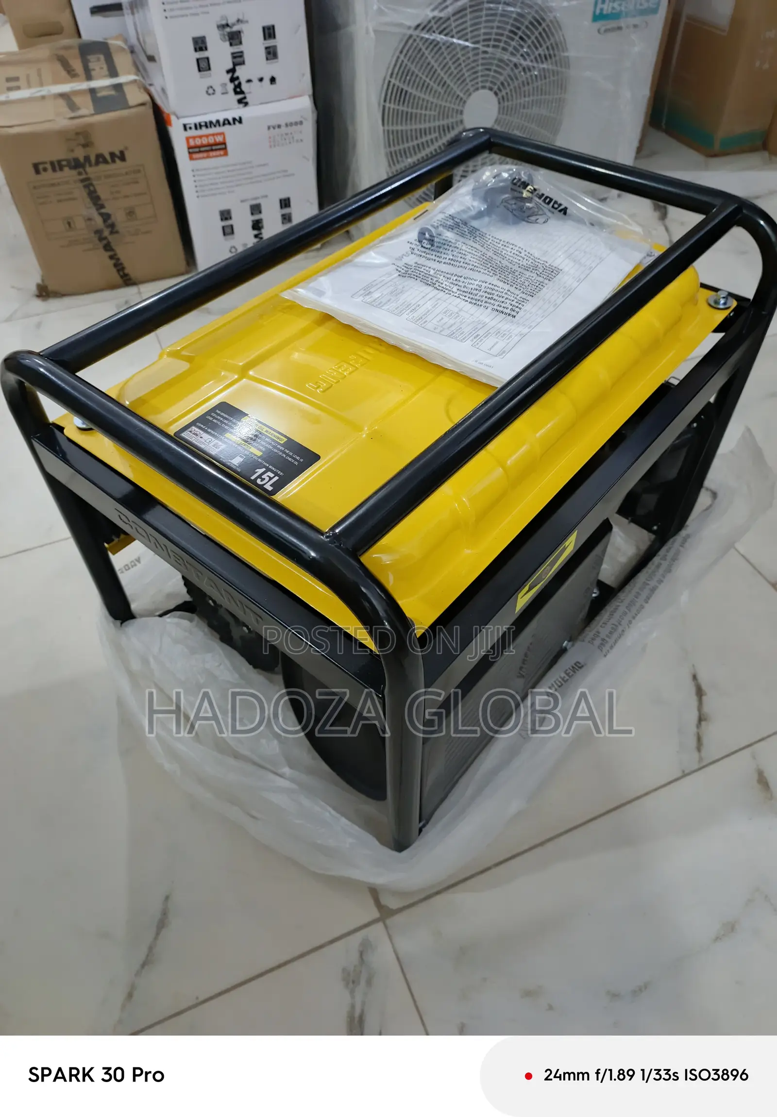 Elepaq 4.5kva Generator – Constant Power, Copper Wiring